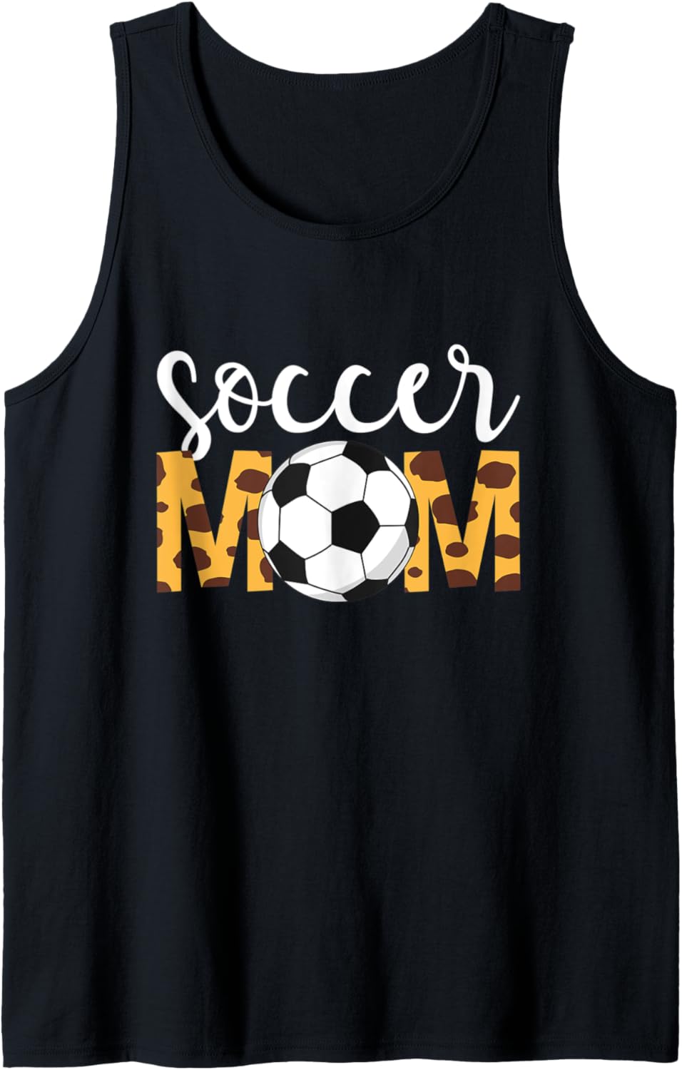 Soccer Mom Mother s Day Youth Cheetah Print Soccer Mom Tank Top Tank Top Viral TikTok Find Gift Ready