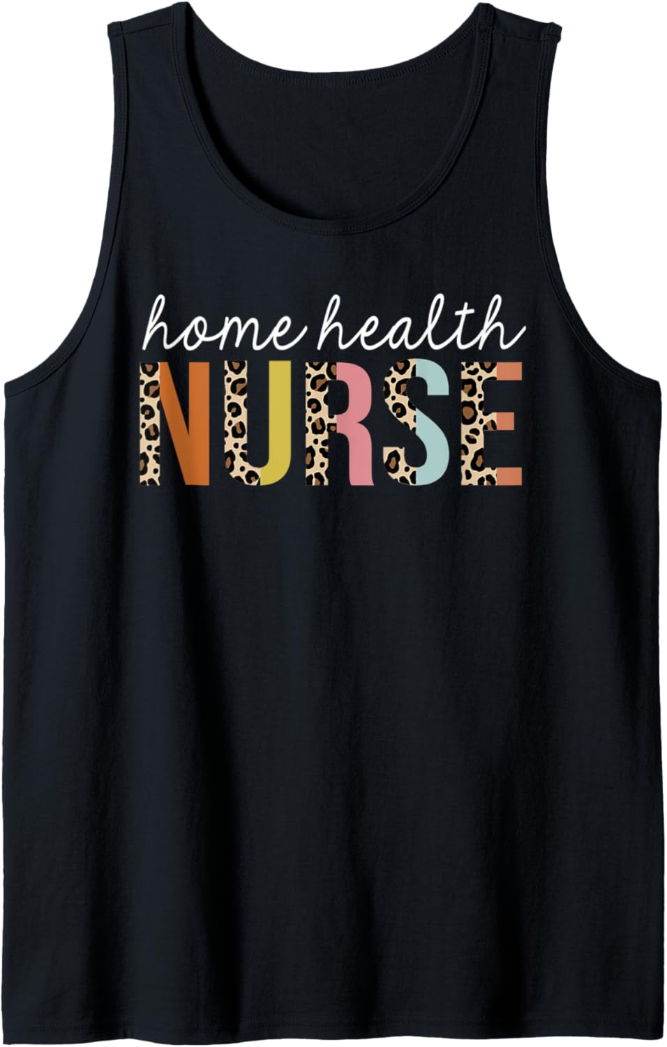 Home Health Nurse Life Leopard Print RN Registered Nursing Tank Top Tank Top Trending US US Top Pick