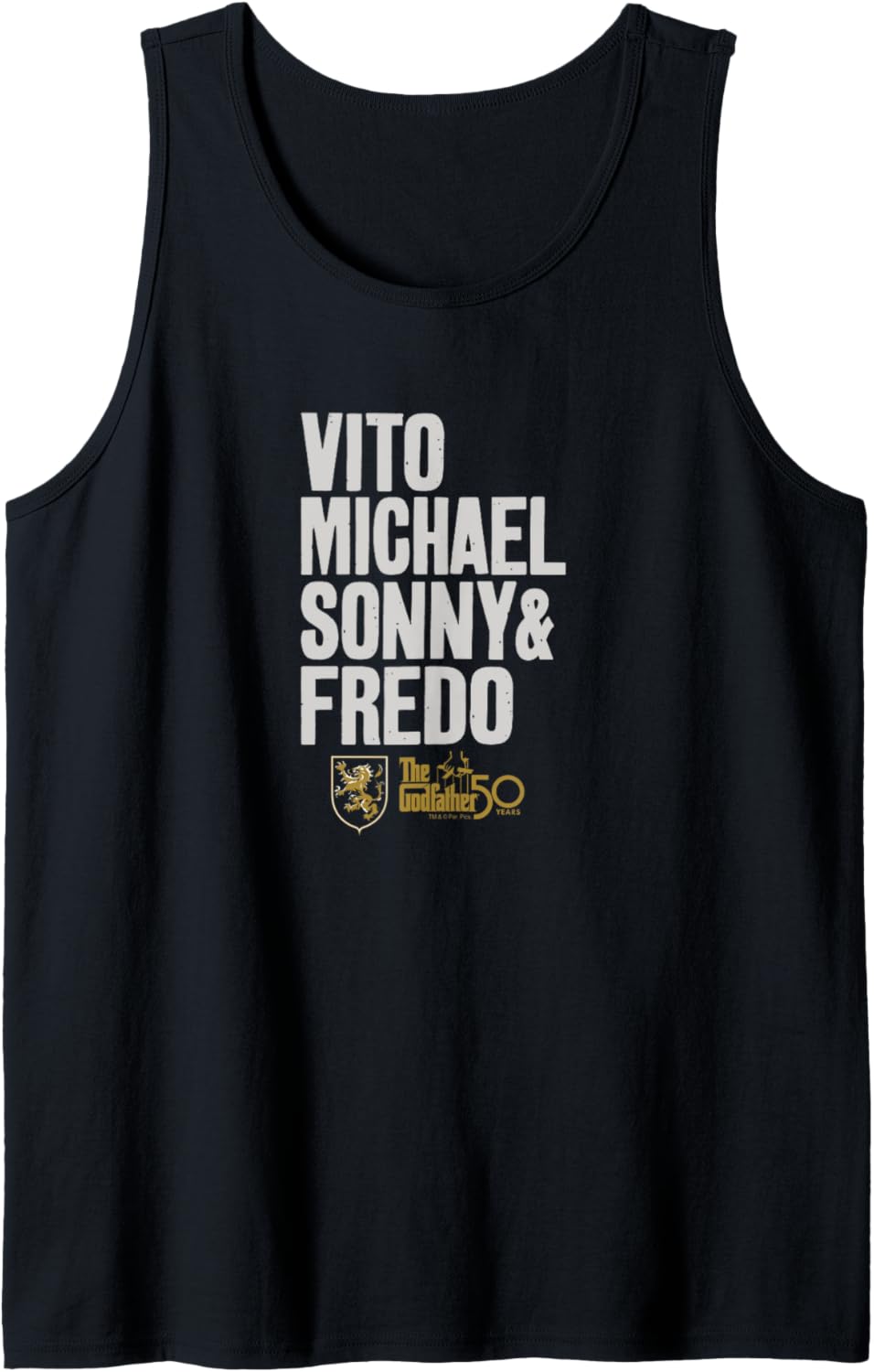 The Godfather - Vito, Michael, Sonny, & Fred Tank Top Tank Top | Premium Quality