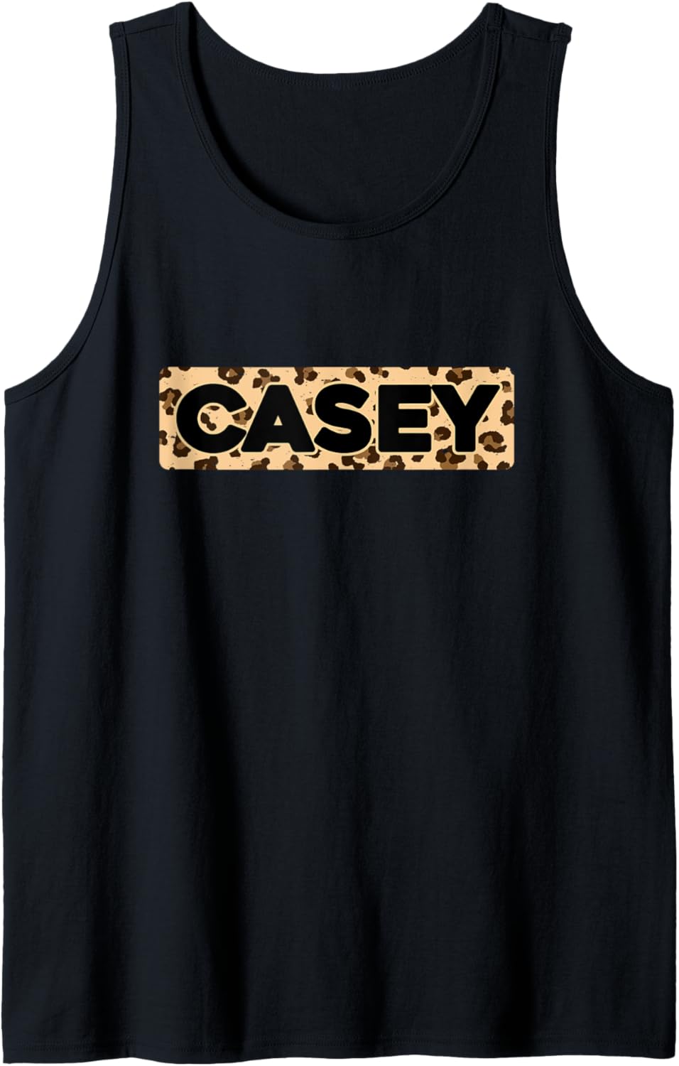 Funny Casey Leopard Print Personalized Name Casey Tank Top Tank Top Trending US Everyday Wear