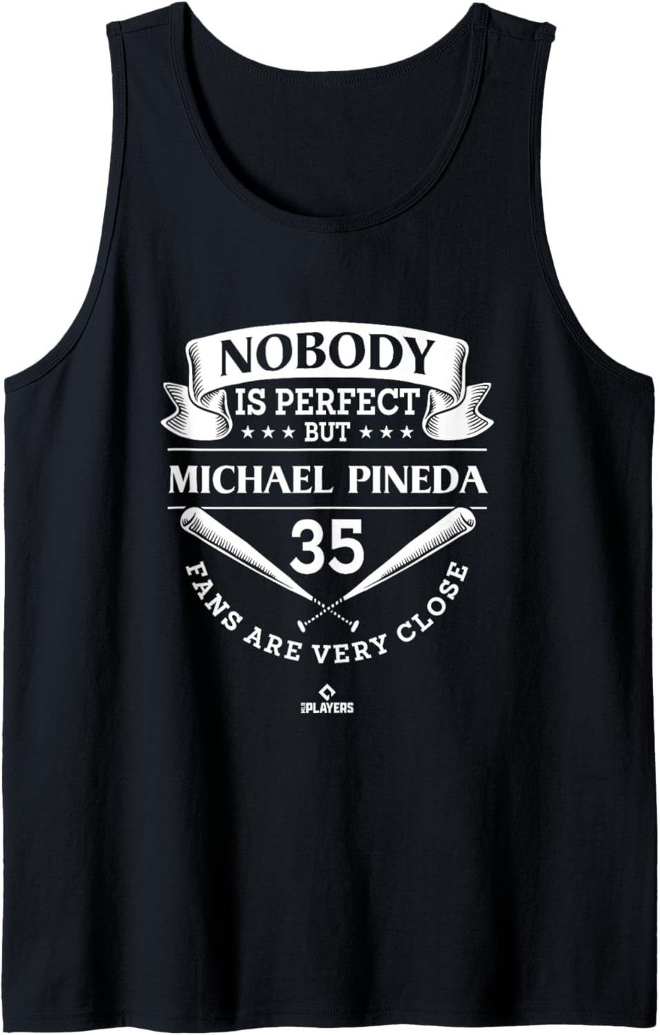 Nobody Is Perfect Michael Pineda Funny Baseball Player Tank Top Tank Top | Viral Streetwear Style