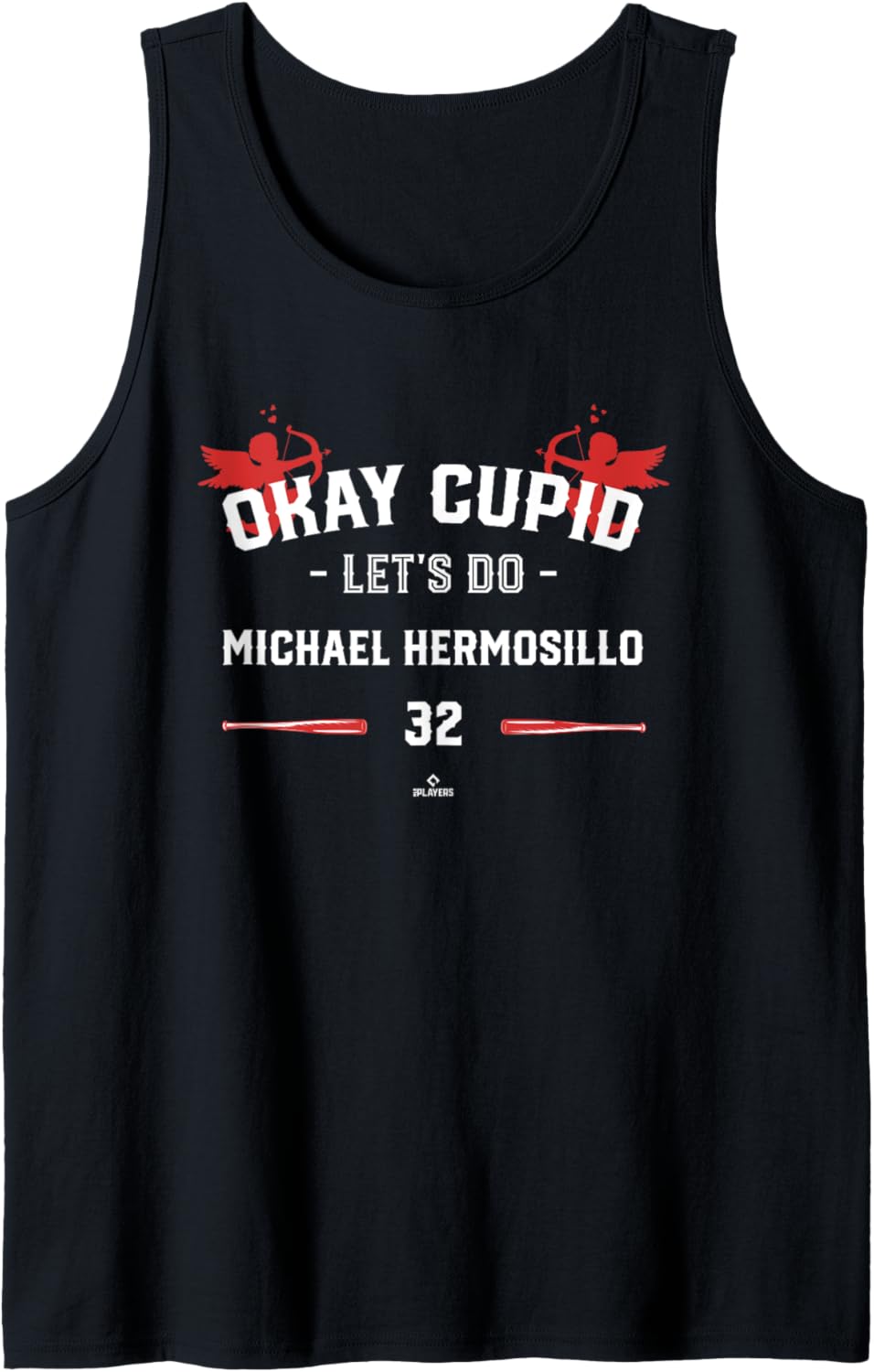 Cupid Let's Do Michael Hermosillo Funny Valentines Baseball Tank Top Tank Top | Trending 2025