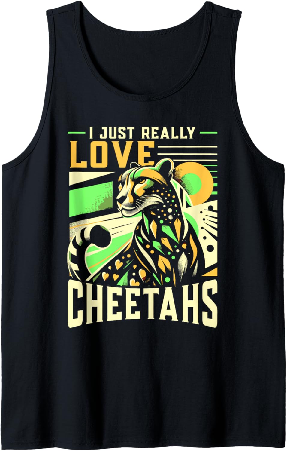 Cheetah Leopard Tank Top Tank Top Streetwear Style Best Seller Look