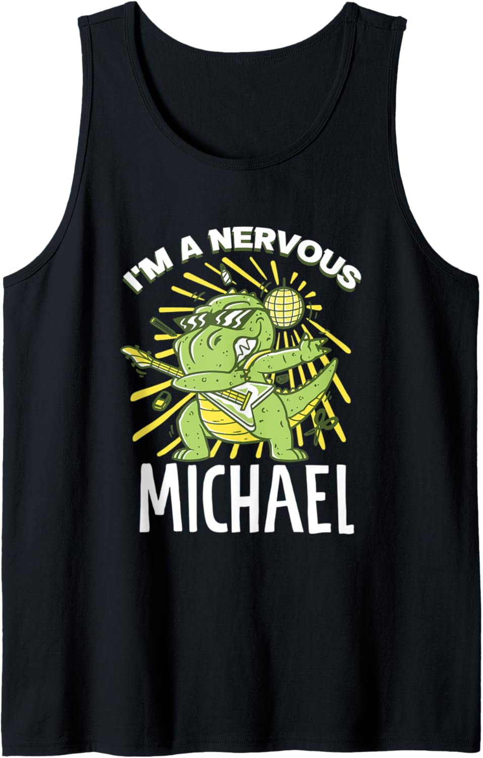 I am nervous Michael Tank Top Tank Top | Viral Streetwear Style