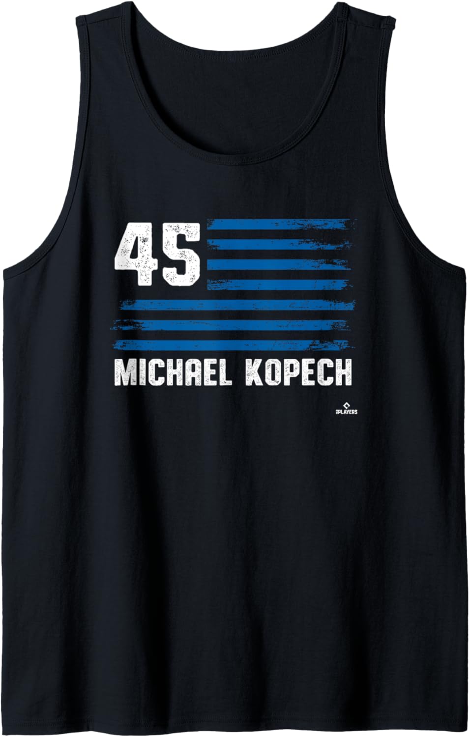 Flag Stripes Michael Kopech Los Angeles Baseball MLBPA Tank Top Tank Top | US Best Seller