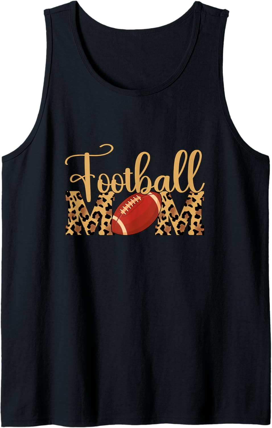 Football Mom Cheetah Football Mom Leopard Loud Proud Moms Tank Top Tank Top Trending US Everyday Wear