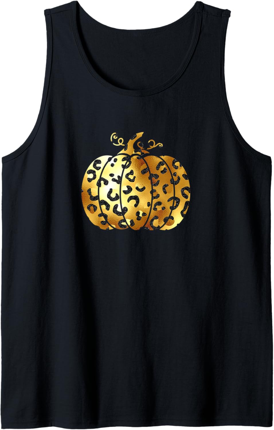 Cute Cheetah Leopard Halloween Thanksgiving Pumpkin Gifts Tank Top Tank Top Comfort Fit US Top Pick