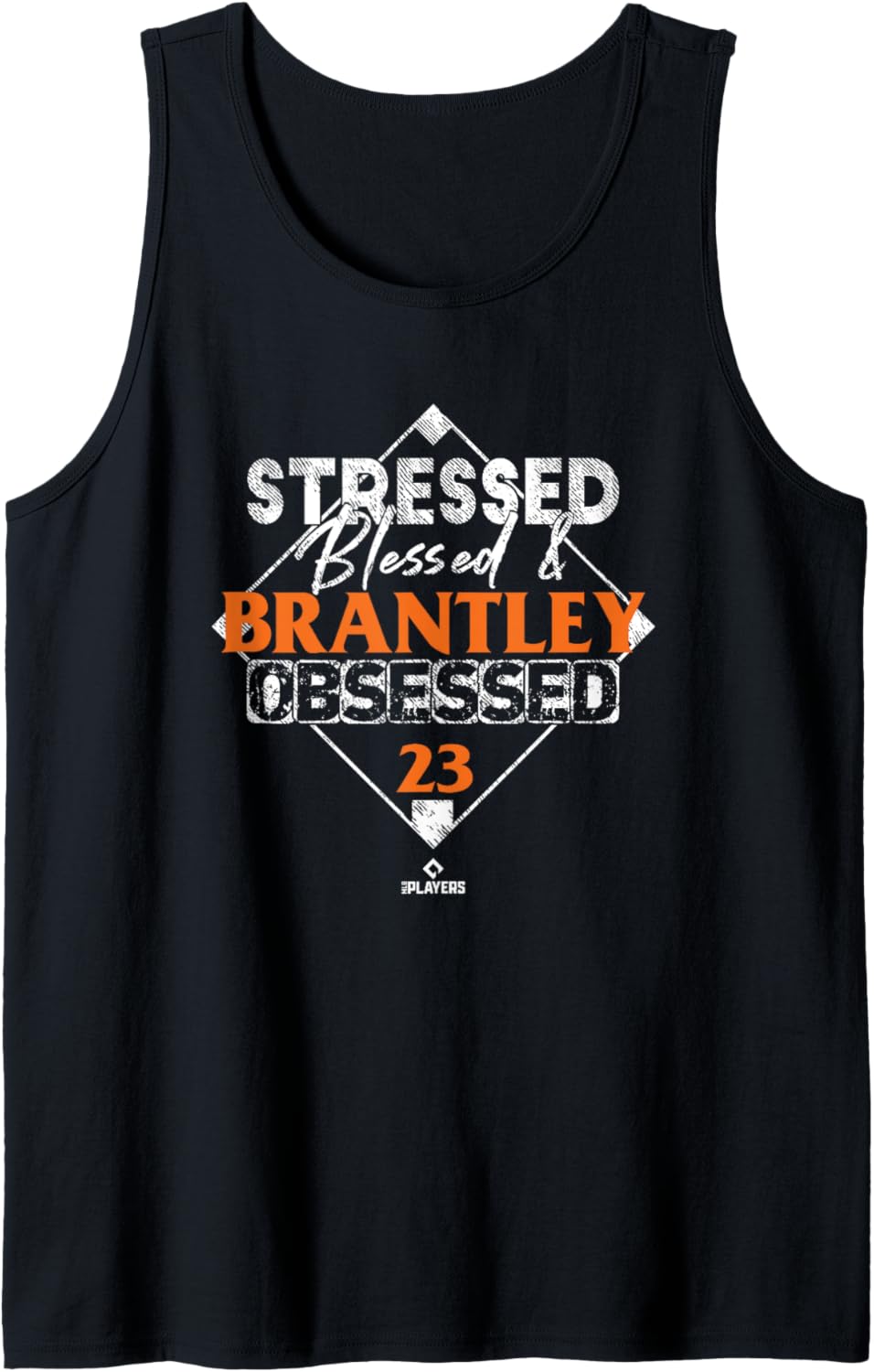 Stressed Blessed and Michael Brantley Obsessed Tank Top Tank Top | Viral Streetwear Style