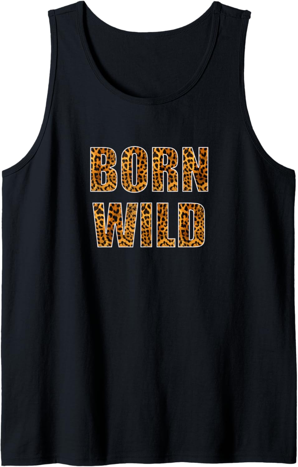 Born Wild Cheetah Spots Animal Prints Tank Top Tank Top Premium Print US Top Pick