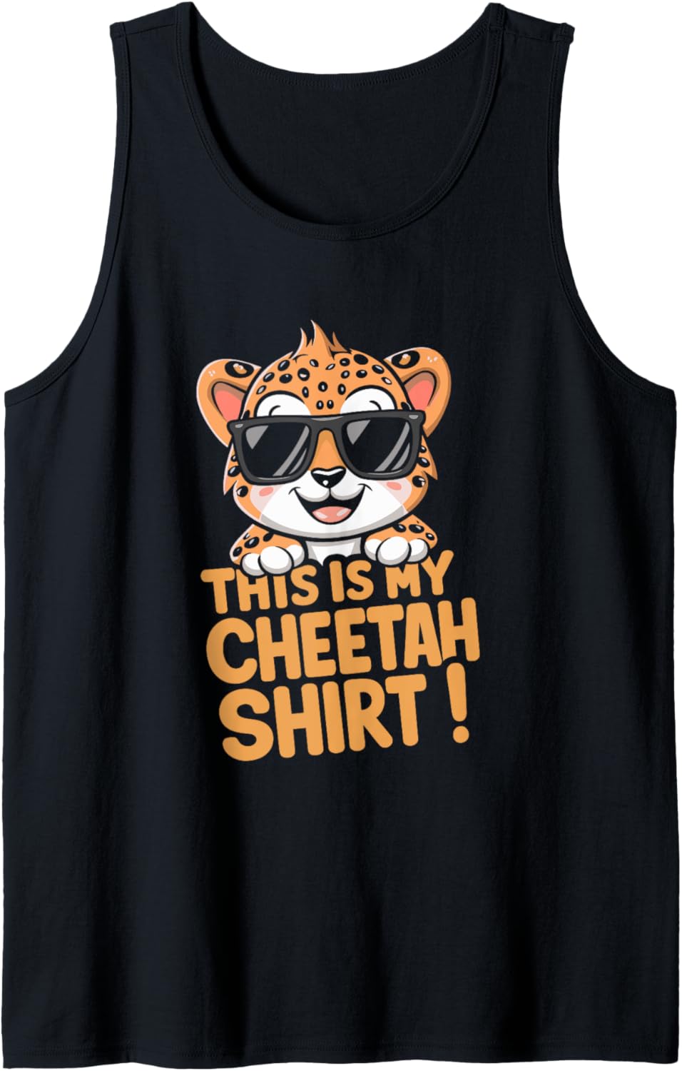 Cheetah Kids Cheetah Lover This Is My Cheetah Tank Top Tank Top Trending US Everyday Wear