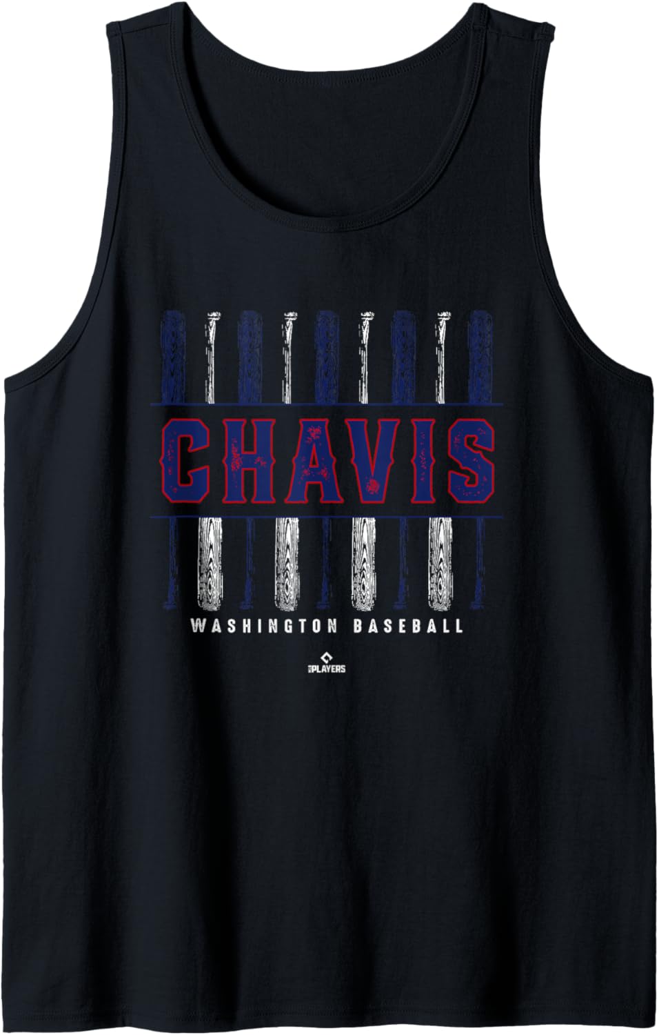 Vintage Baseball Bat Gameday Michael Chavis Washington MLBPA Tank Top Tank Top | Viral Streetwear Style
