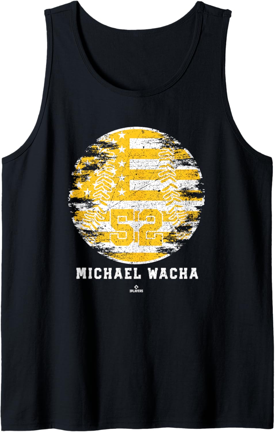 Vintage Baseball Flag Michael Wacha San Diego MLBPA Tank Top Tank Top | Premium Quality