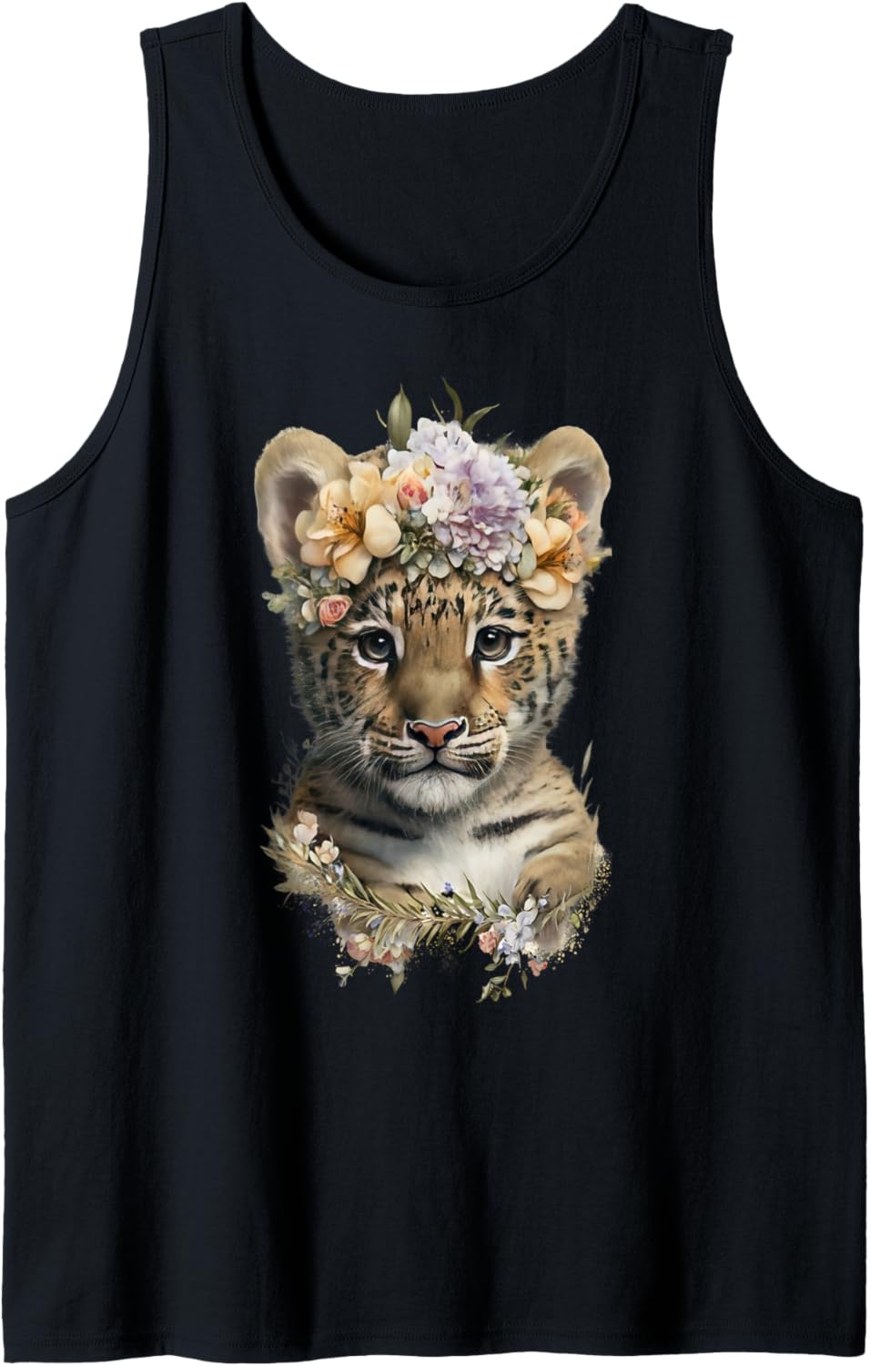 Tiger Cub Safari Animal Cheetah Zoo Animal Lion Zoo Tank Top Tank Top Premium Print Hot Right Now