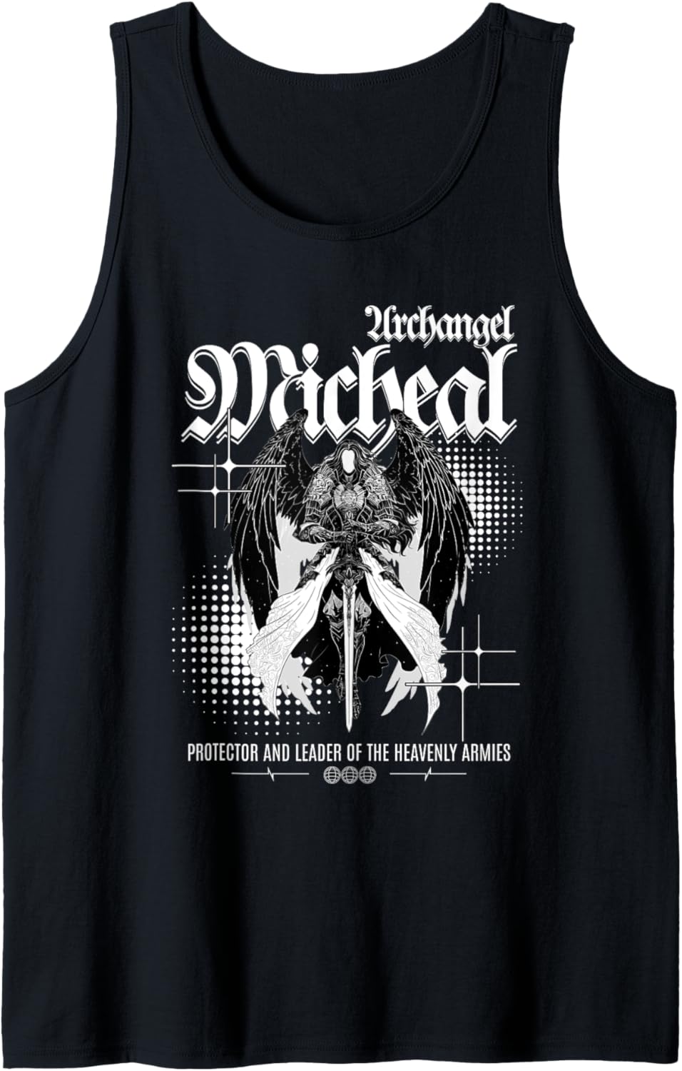 Archangel Michael Gothic Biblically Accurate Angel Tank Top Tank Top | Premium Quality