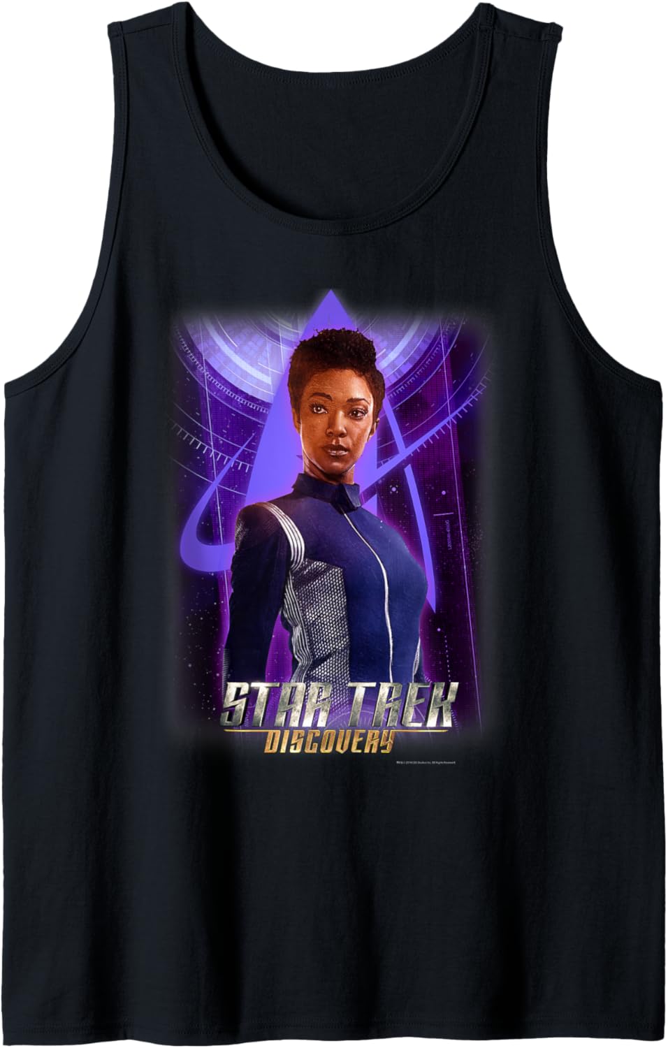 Star Trek Discovery Michael Purple Delta Tank Top Tank Top | Premium Quality