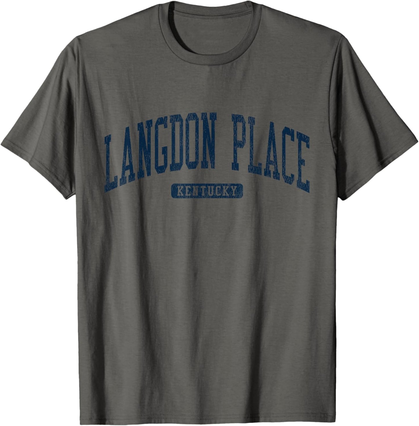 Langdon Place Kentucky KY College University Style Blue Apparel | US Viral Pick | Customer Favorite