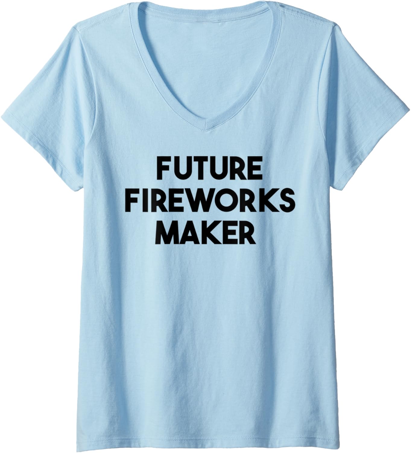 Womens Future Fireworks Maker V-Neck Apparel | Best Seller Pick | Aesthetic Fit