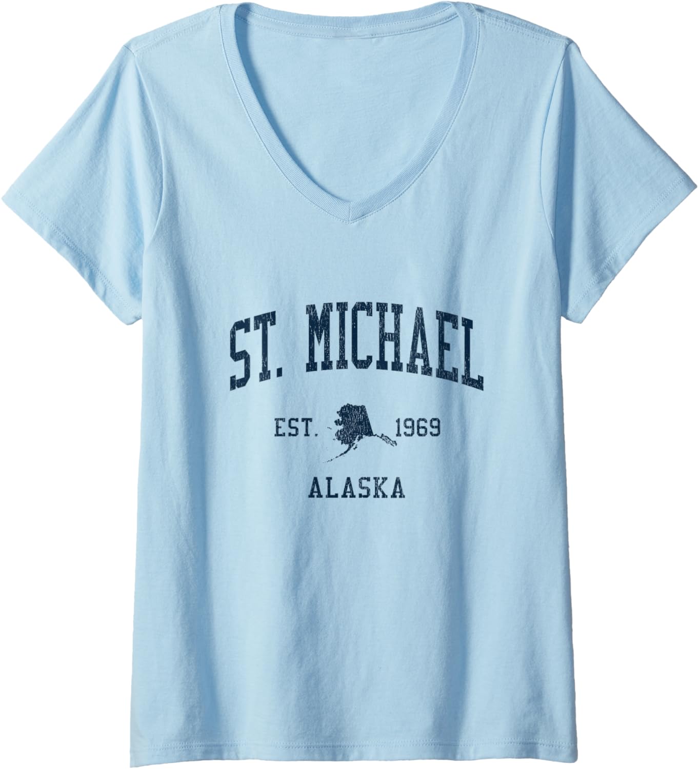 Womens St. Michael AK Vintage Athletic Sports JSN1 V-Neck Apparel | Viral Streetwear Style