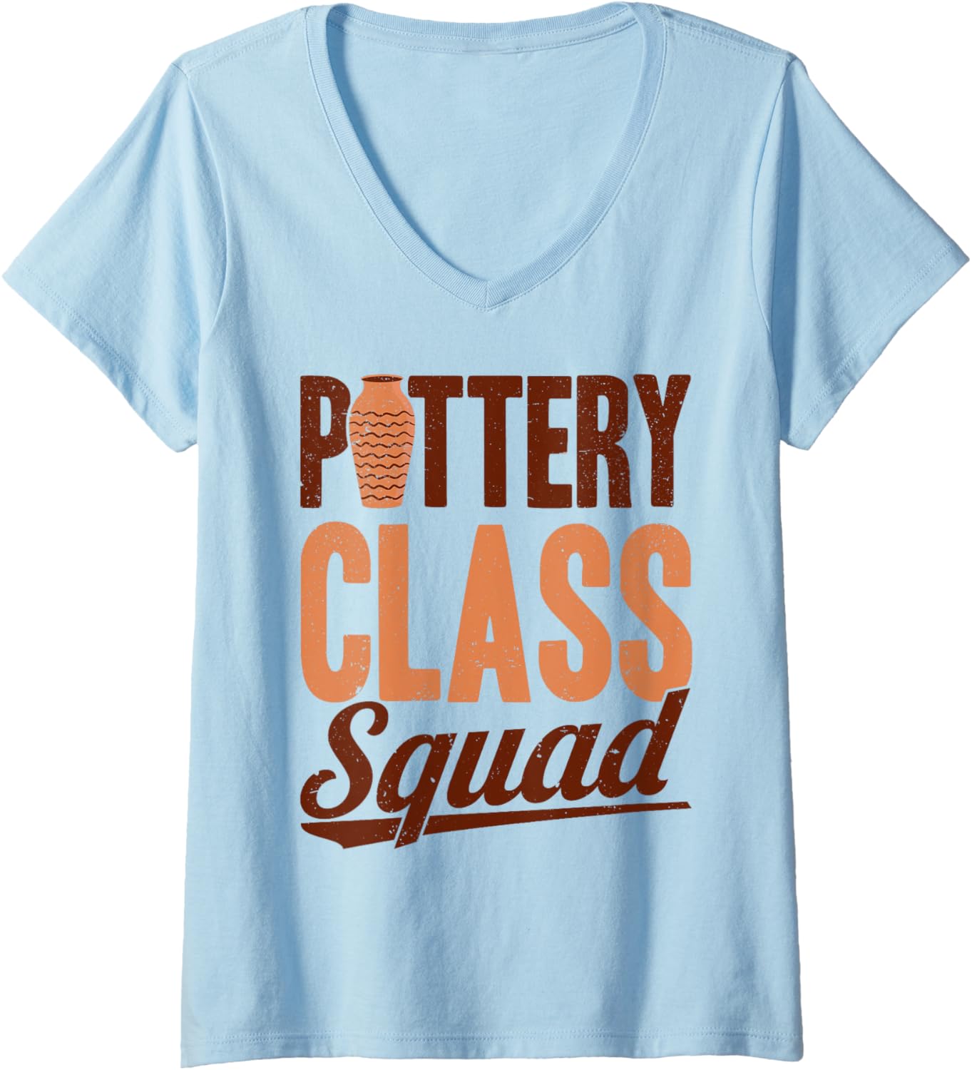 Womens Pottery Makers Pottery Class Squad Pottery Clay V-Neck Apparel | Trending 2025 | Must-Have Style