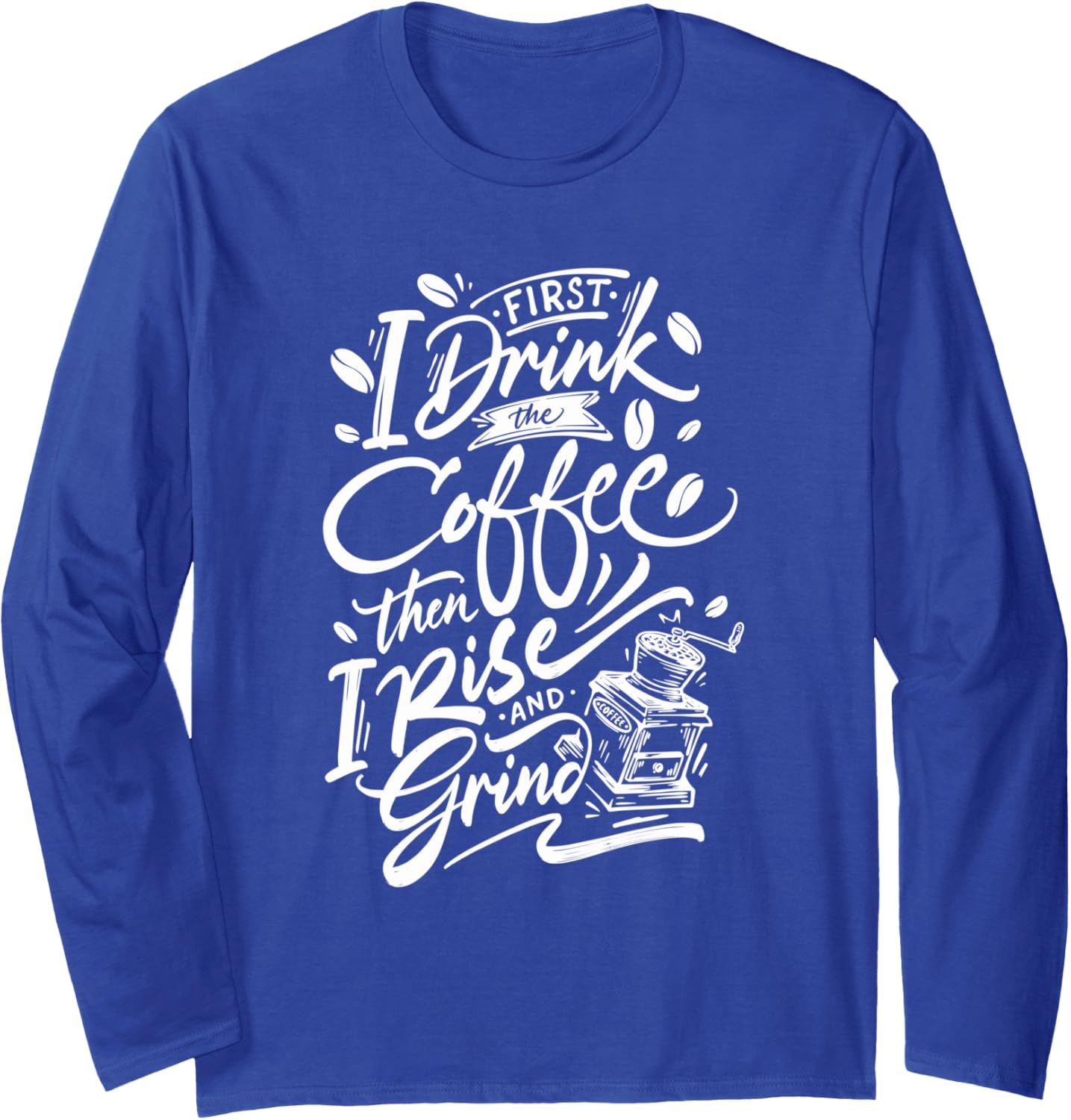 Caffeine lover cafe worker coffeeholic barista coffee maker Long Sleeve Apparel | US Viral Style | Must-Have Style