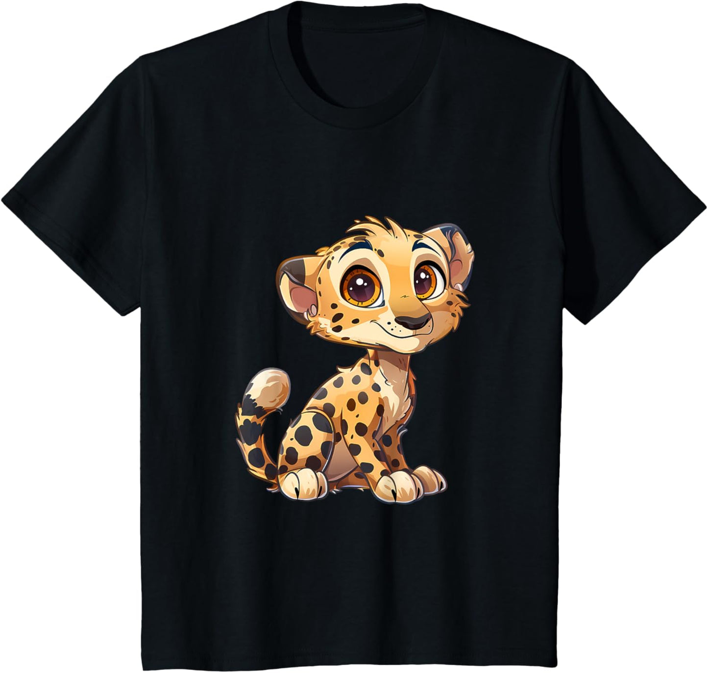 Kids Children Animals Cute Cheetah Apparel High Search Demand Gift Ready