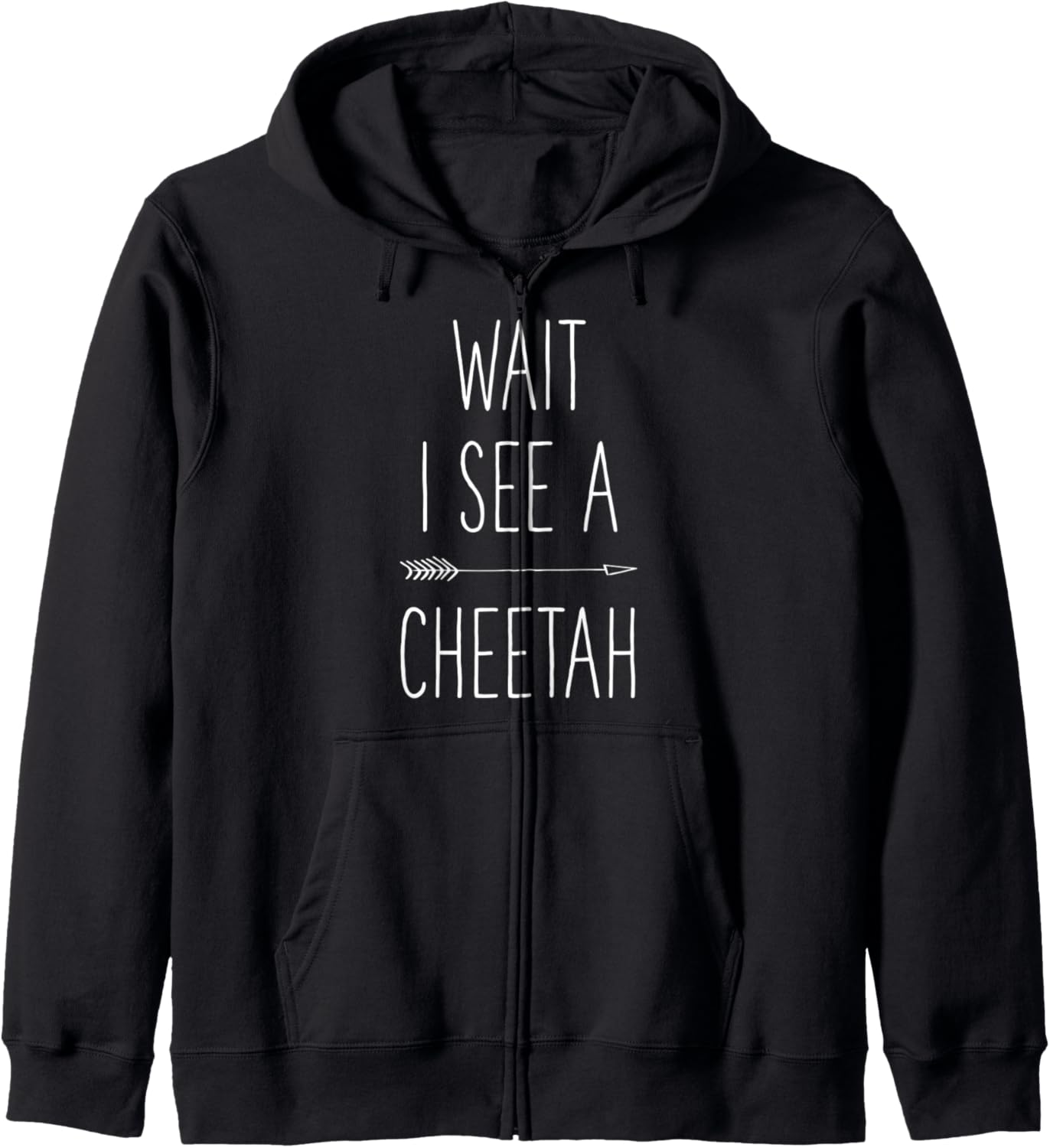 Wait I See A Cheetah Funny Cheetahs Shirt Kids Youth Zip Hoodie Hoodie Premium Print Hot Right Now