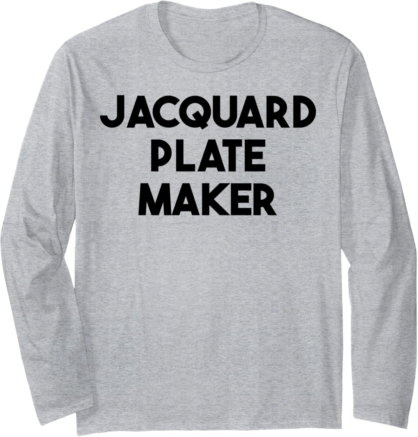 Jacquard Plate Maker Long Sleeve Apparel | Premium Quality | Must-Have Style