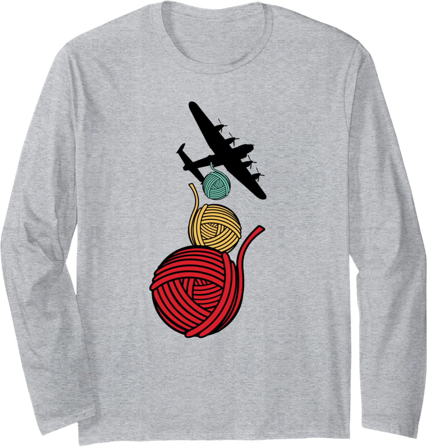 Funny Knitting, Crocheting and Yarn Bombing Long Sleeve Yarn Supply | Trending 2025 | High CTR Title