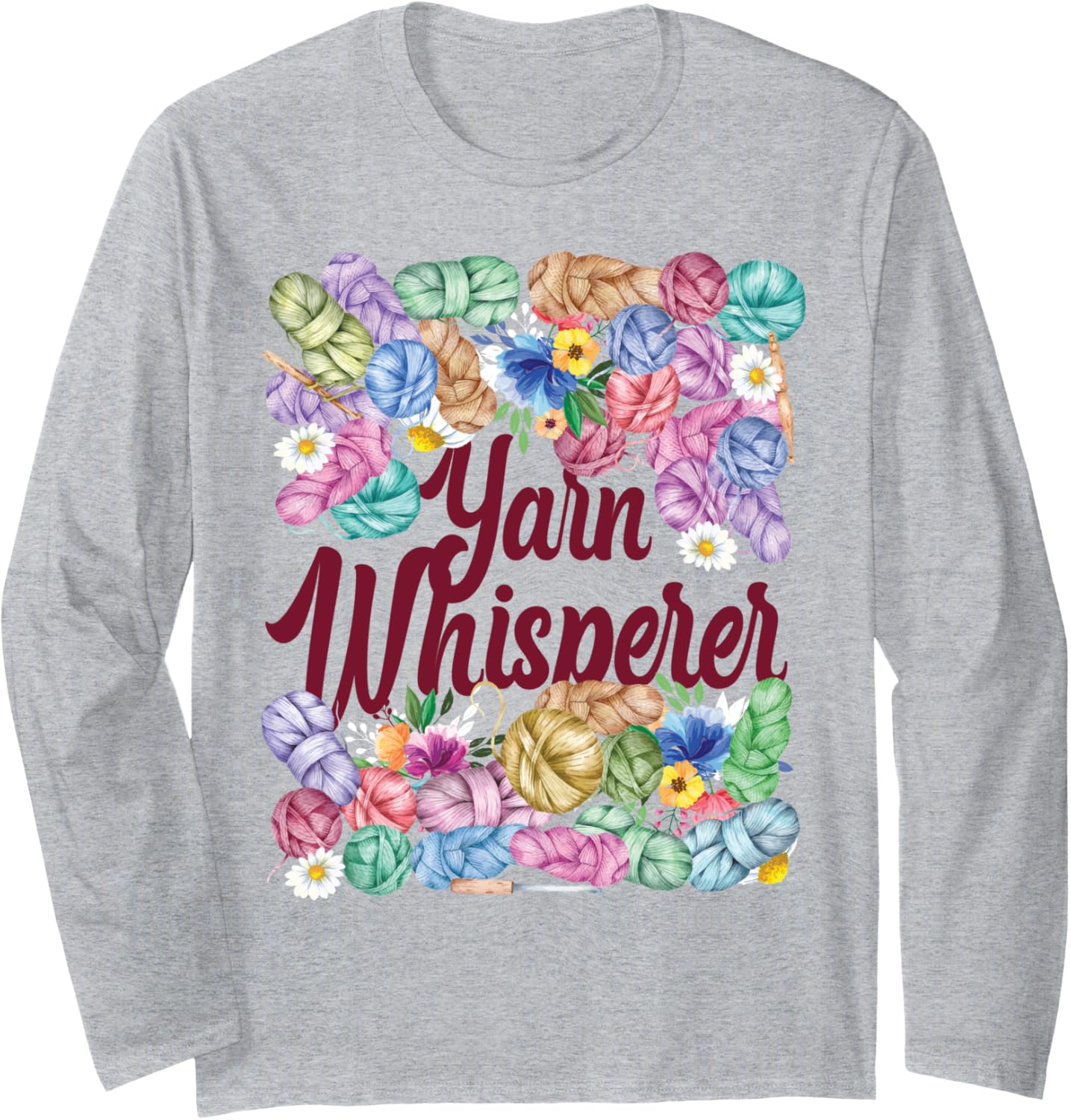 Crocheting Knitting Yarn Yarn Whisperer Long Sleeve Yarn Supply | Premium Quality | Customer Favorite