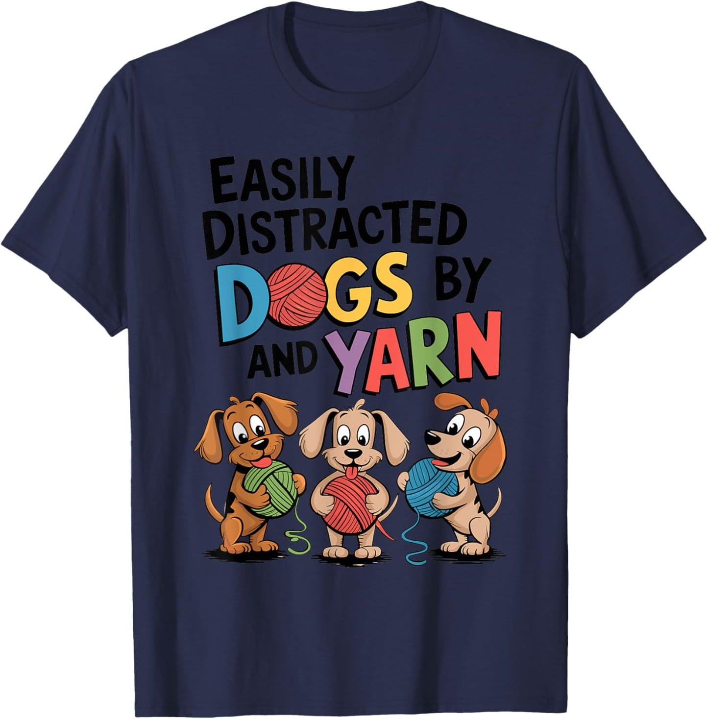 Easily distracted by Dogs and Yarn Yarn Supply | Viral US Pick | Best Seller Choice