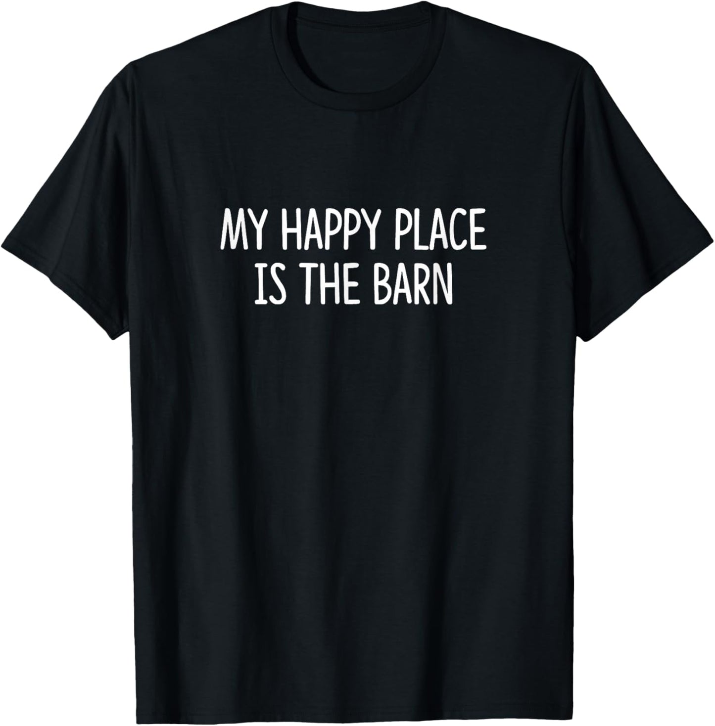 My Happy Place Is The Barn - Apparel | Trending 2025 | High CTR Boost