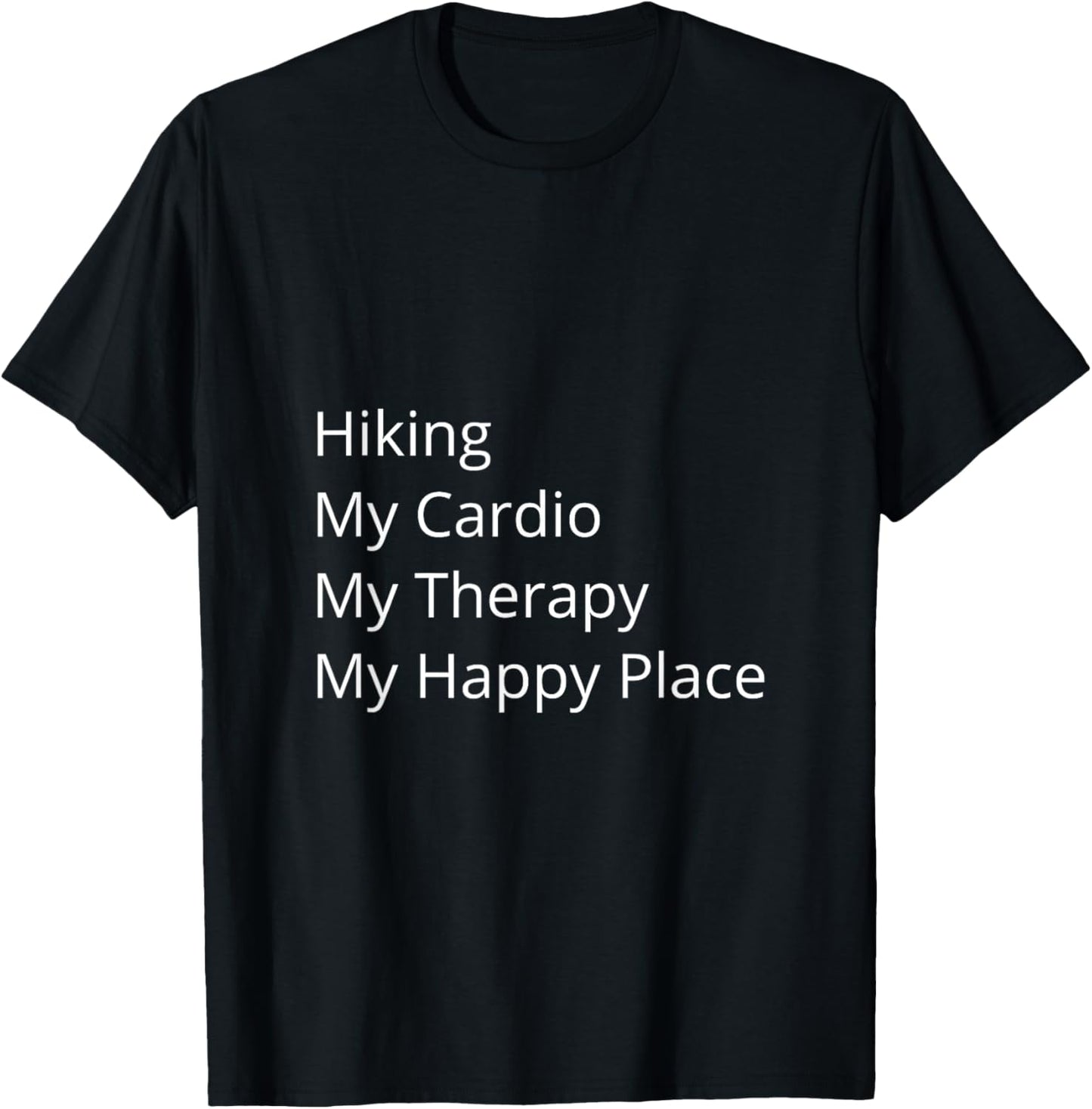 Hiking My Cardio & My Therapy & My Happy Place Apparel | Google Shopping Optimized | High CTR Boost