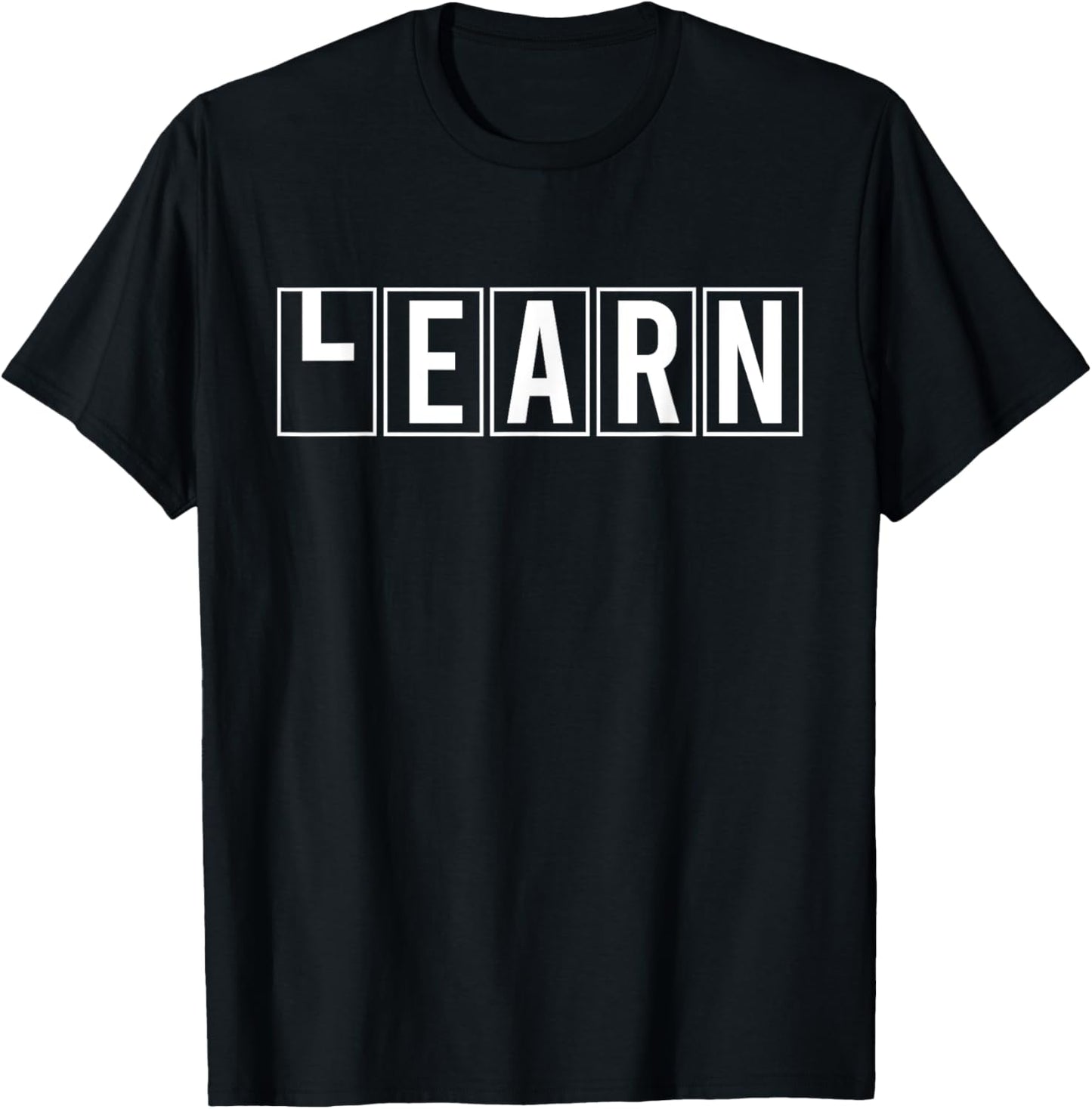 Learn Earn Motivational Growth Mindset Odometer Apparel | Trending 2025 | Perfect Gift Idea