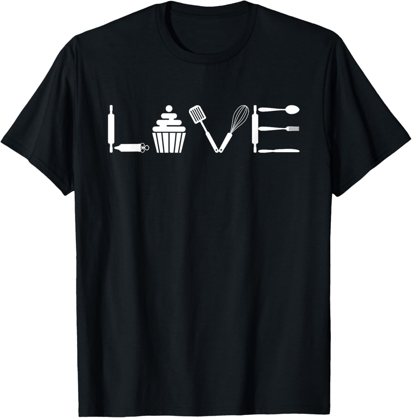 Love' Baking Cupcake Gift for Bakers and Pastry Chefs Apparel | Trending 2025 | Comfort Daily Wear