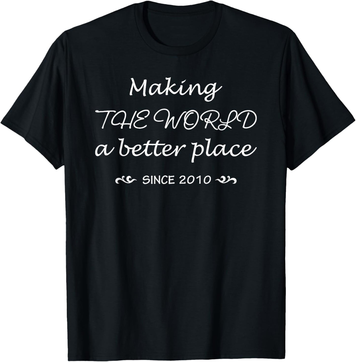 Making The World A Better Place Since 2010 13 Years Old Kids Apparel | Premium Quality | High CTR Boost