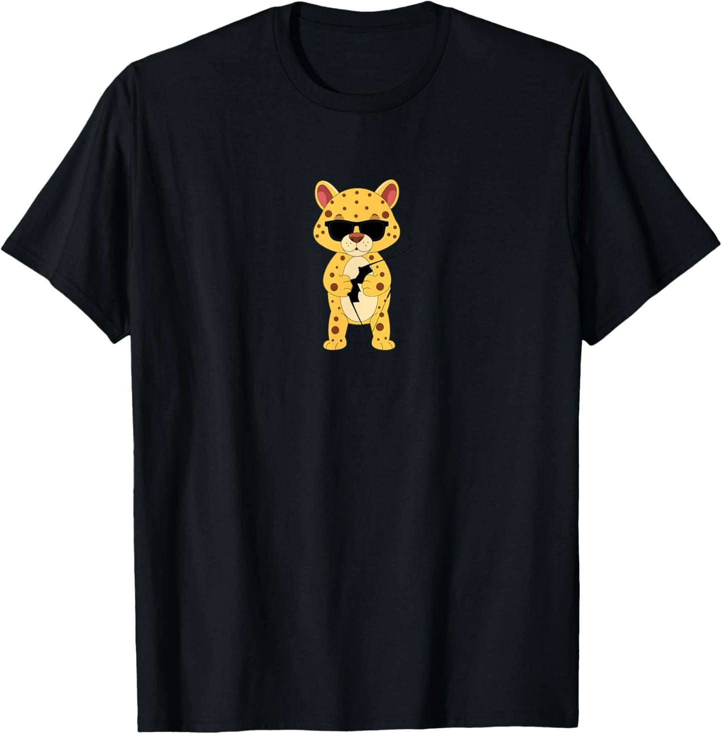 Funny Cheetah Wearing Sunglasses Archery Apparel Viral TikTok Find Hot Right Now