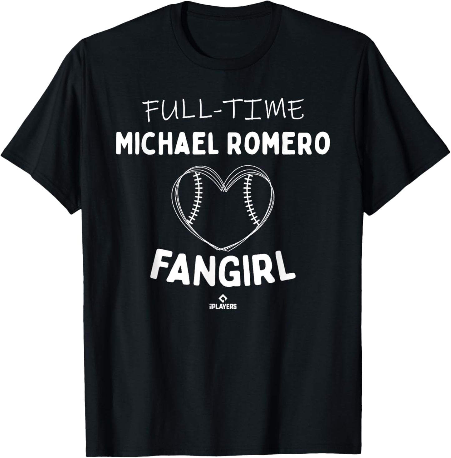 Full-time Fangirl Michael Romero Prospect Baseball Fan Gear Apparel | US Best Seller