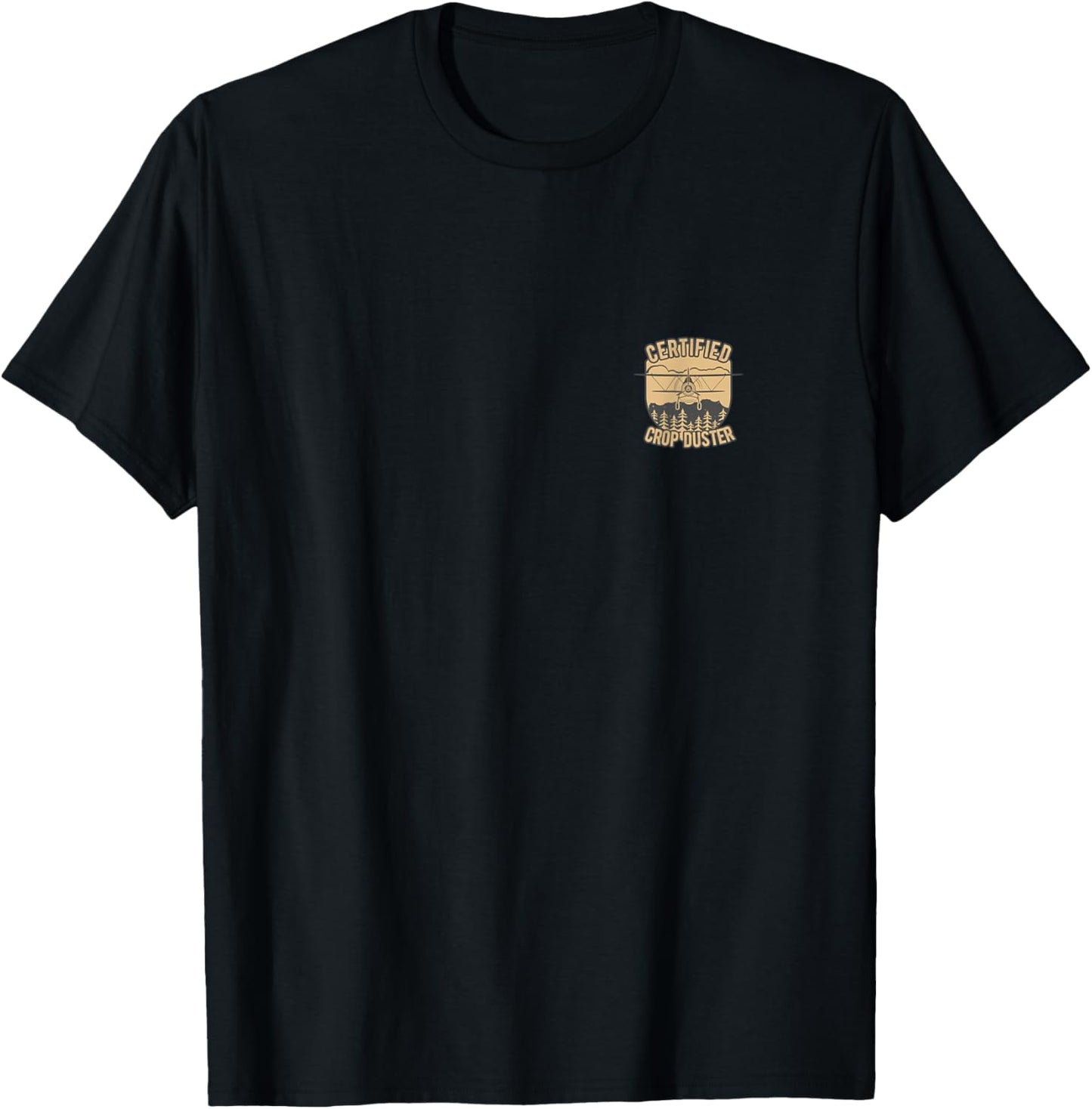 Certified Crop Duster Gift Pocket Placement Apparel | High Search Volume | Perfect Gift Choice
