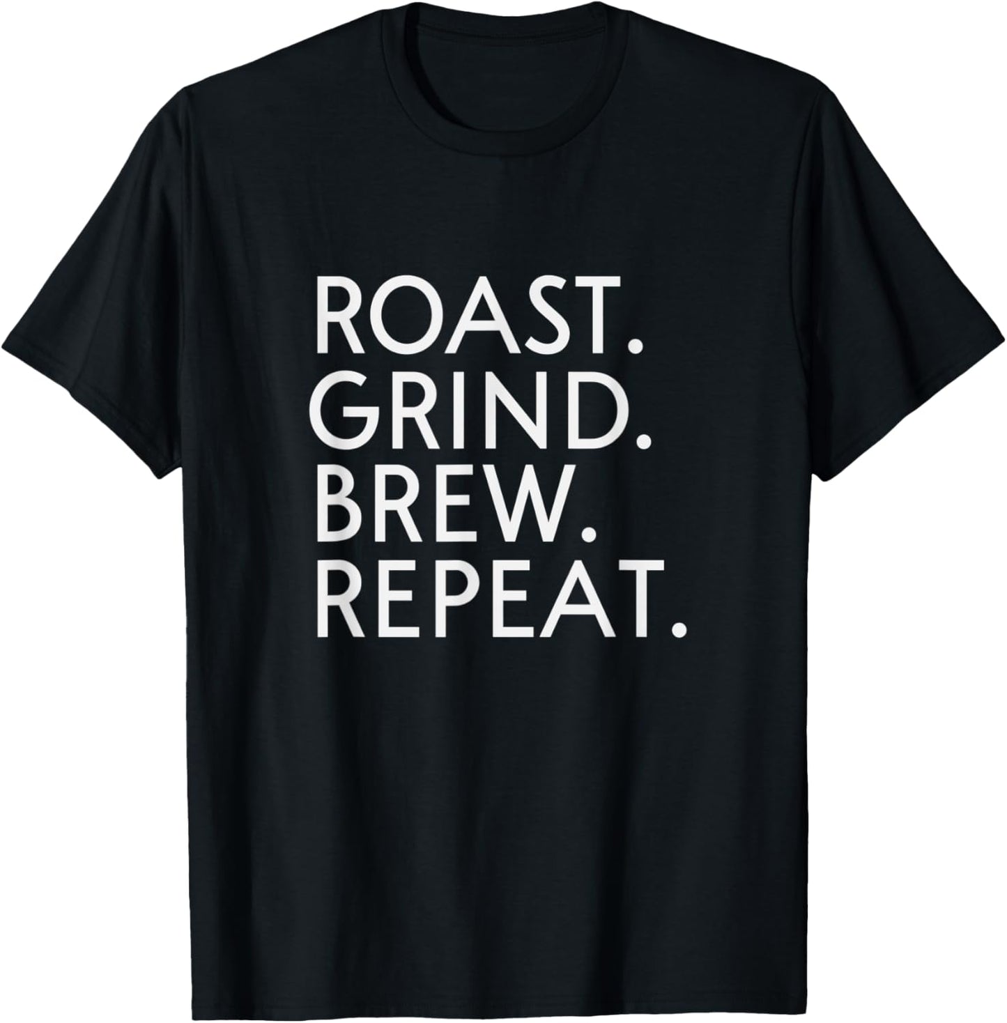 Roast Grind Brew Barista Coffeemaker Barista Apparel | Trending 2025 | Aesthetic Fit
