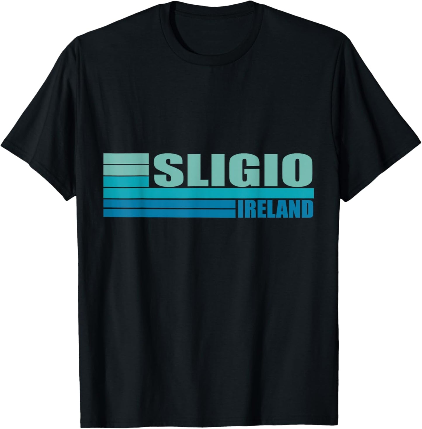 Blue Retro Vintage Sligio Tourist Places City In Ireland UK Apparel | Top Conversion Title | Daily Wear Essential