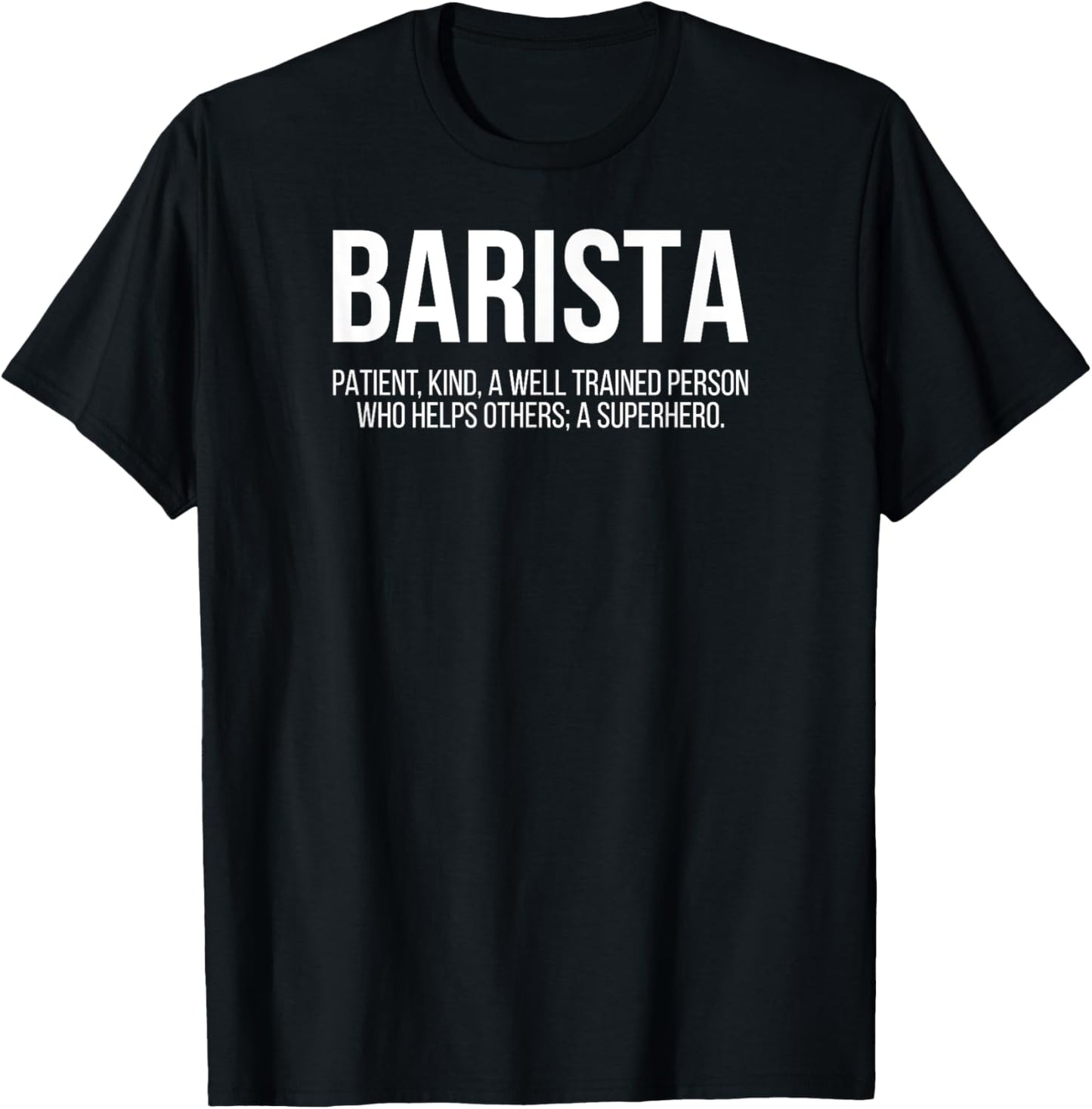 Barista Definition Coffee Maker Baristas Apparel | US Viral Style | Must-Have Style