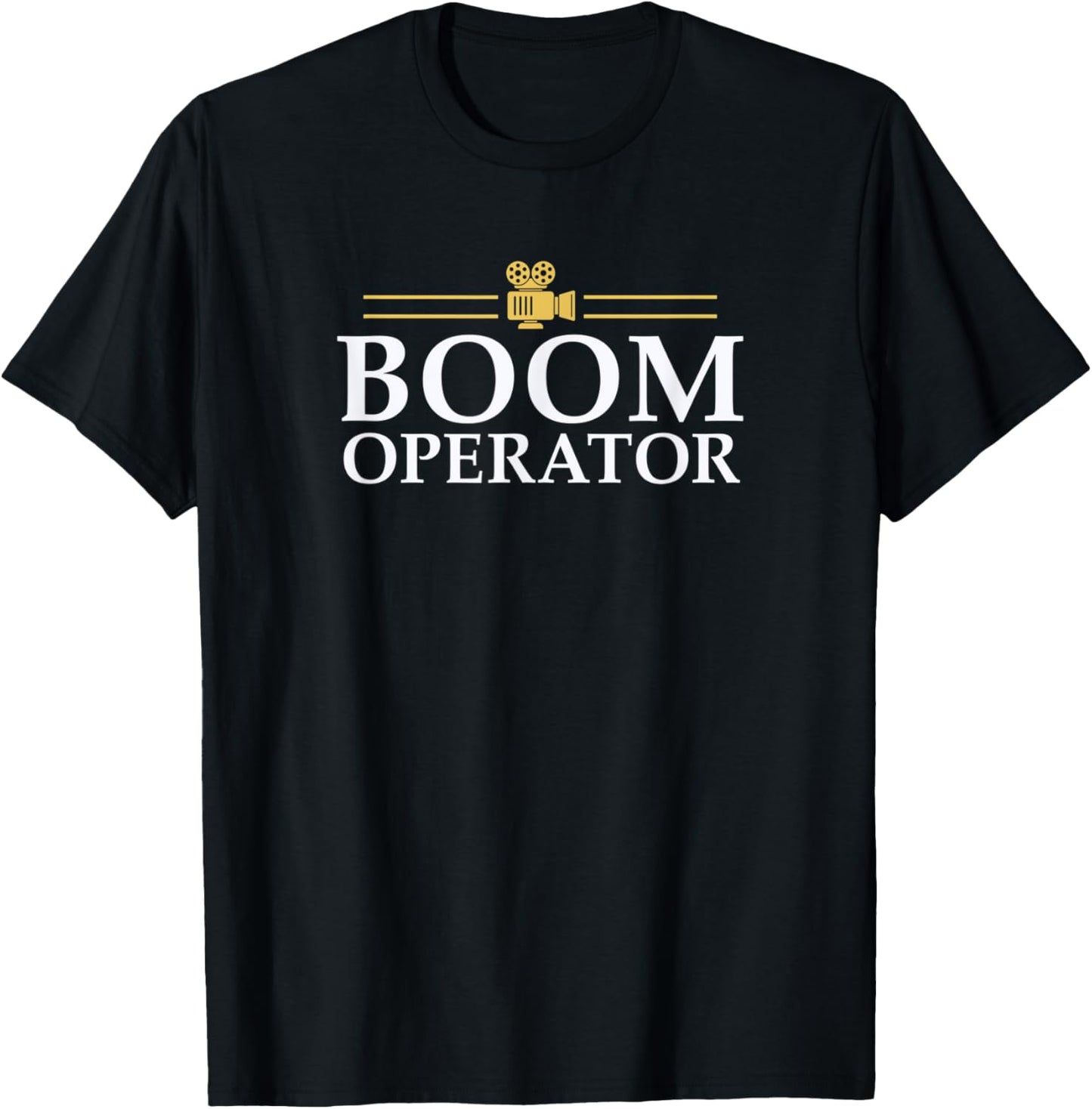Boom Operator Film-Crew Filmmaker Apparel | Premium Quality | Comfort Daily Wear