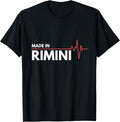 Made In Rimini Italy Italia Place Of Birth Heartbeat Apparel | Top Conversion Title | High CTR Boost