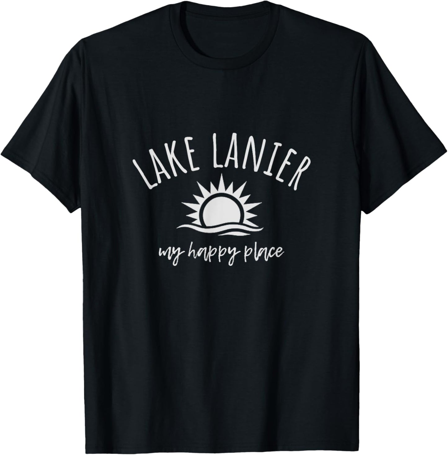Lake Lanier My Happy Place GA Boating Fishing Camping Apparel | US Viral Pick | Top Rated Comfort