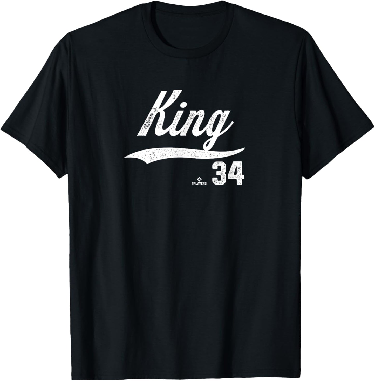 Distressed Swoosh Michael King San Diego Baseball MLBPA Apparel | Trending 2025