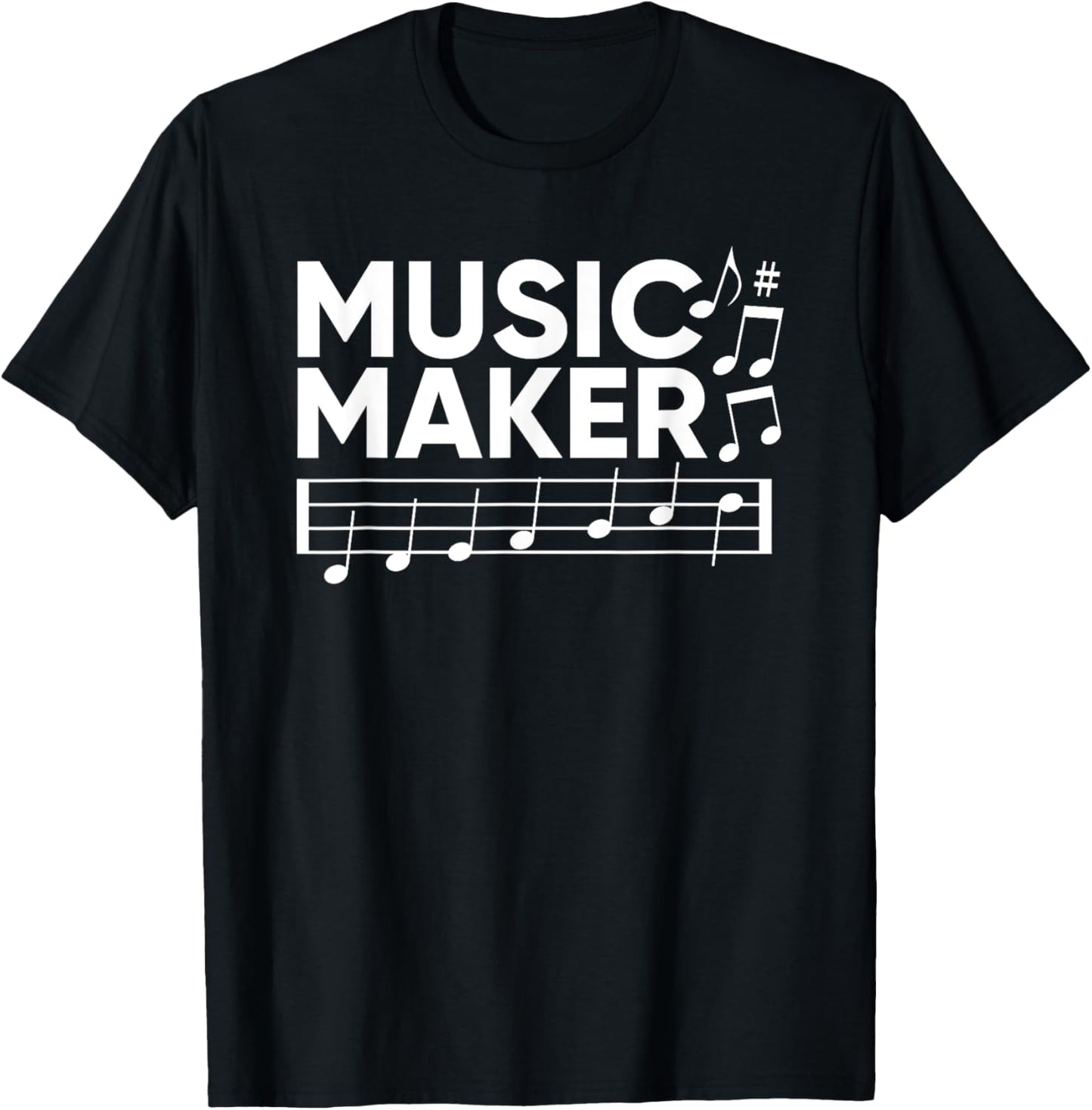 Music Maker T Shirt, Piano, Singer, Composer Apparel Tshirt T-Shirt | Best Seller Pick | Perfect Gift Idea