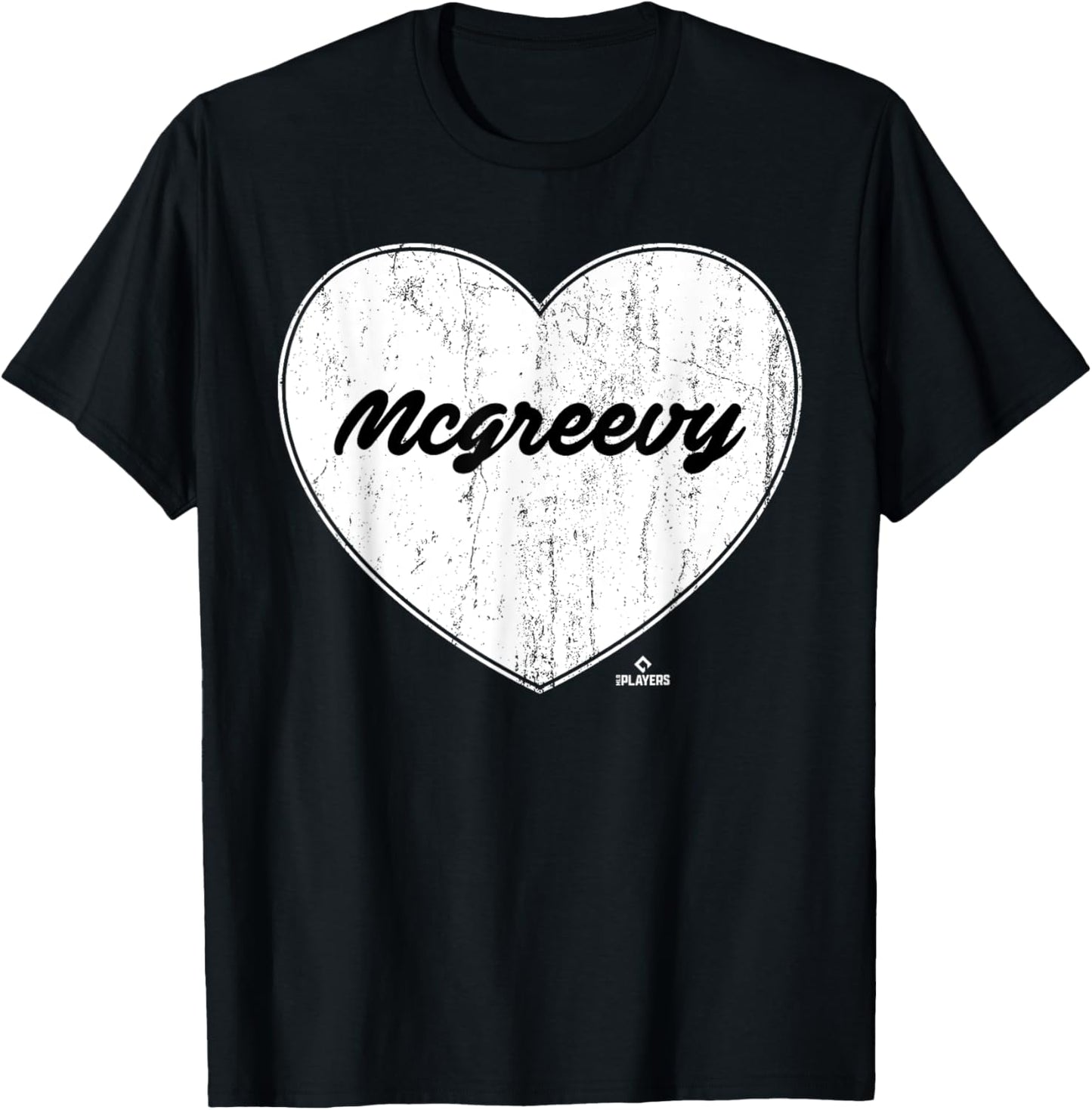 Distressed Heart Michael McGreevy Prospect Baseball Fan Gear Apparel | Perfect Gift Idea