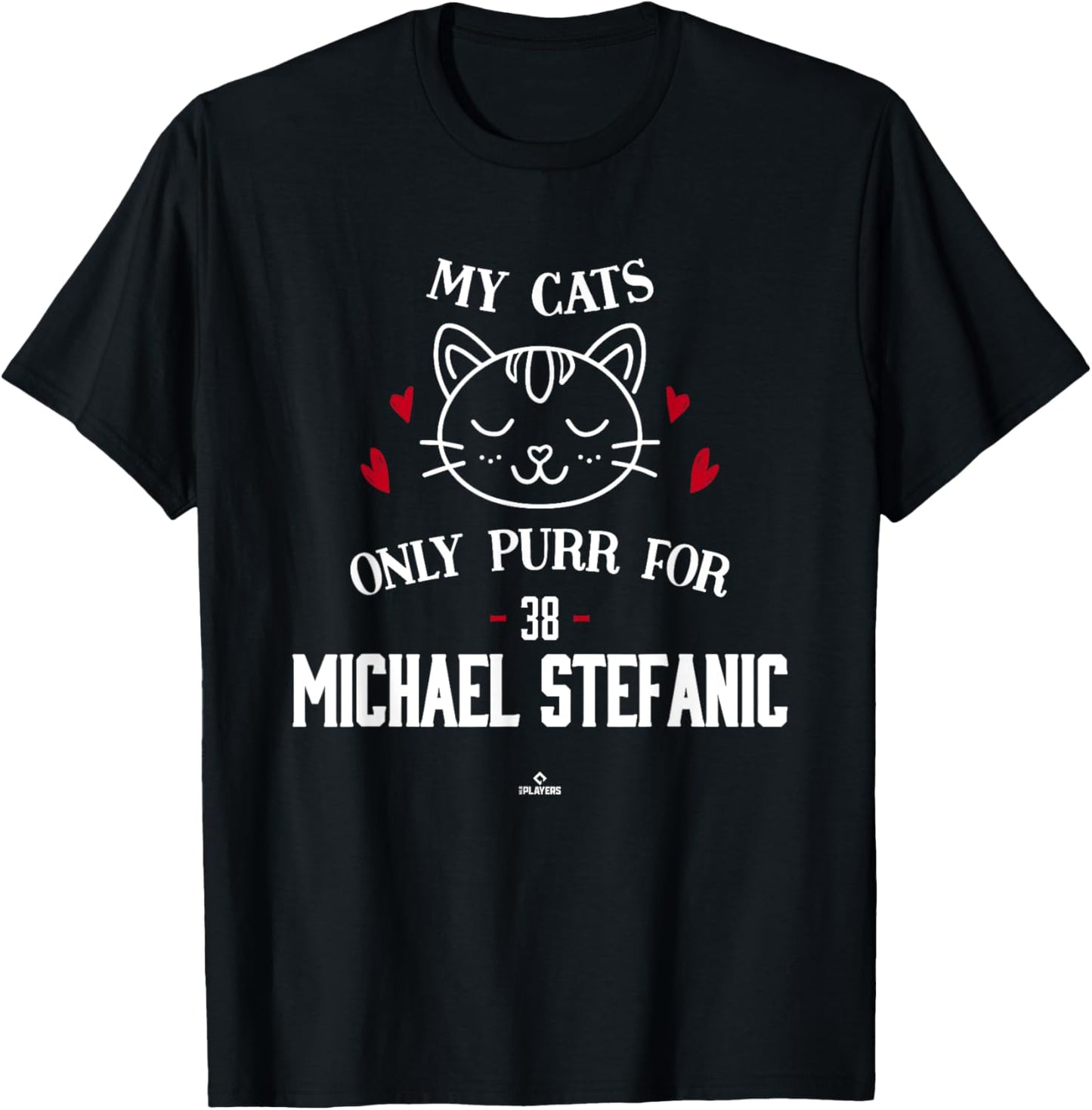 Cat Lovers for Michael Stefanic Los Angeles Baseball MLBPA Apparel | Perfect Gift Idea