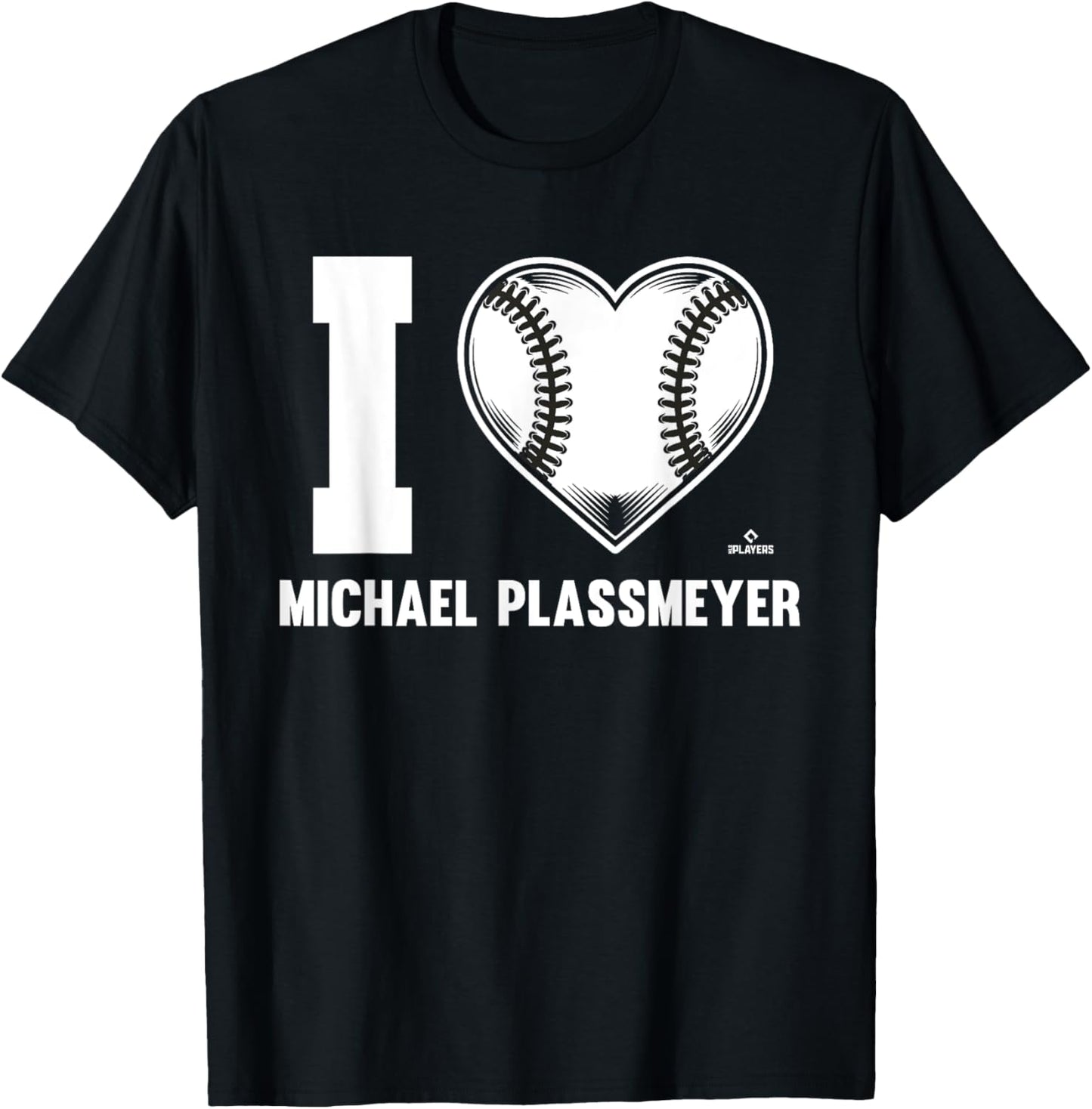 I Heart Michael Plassmeyer Prospect Baseball Fan Gear Apparel | US Best Seller