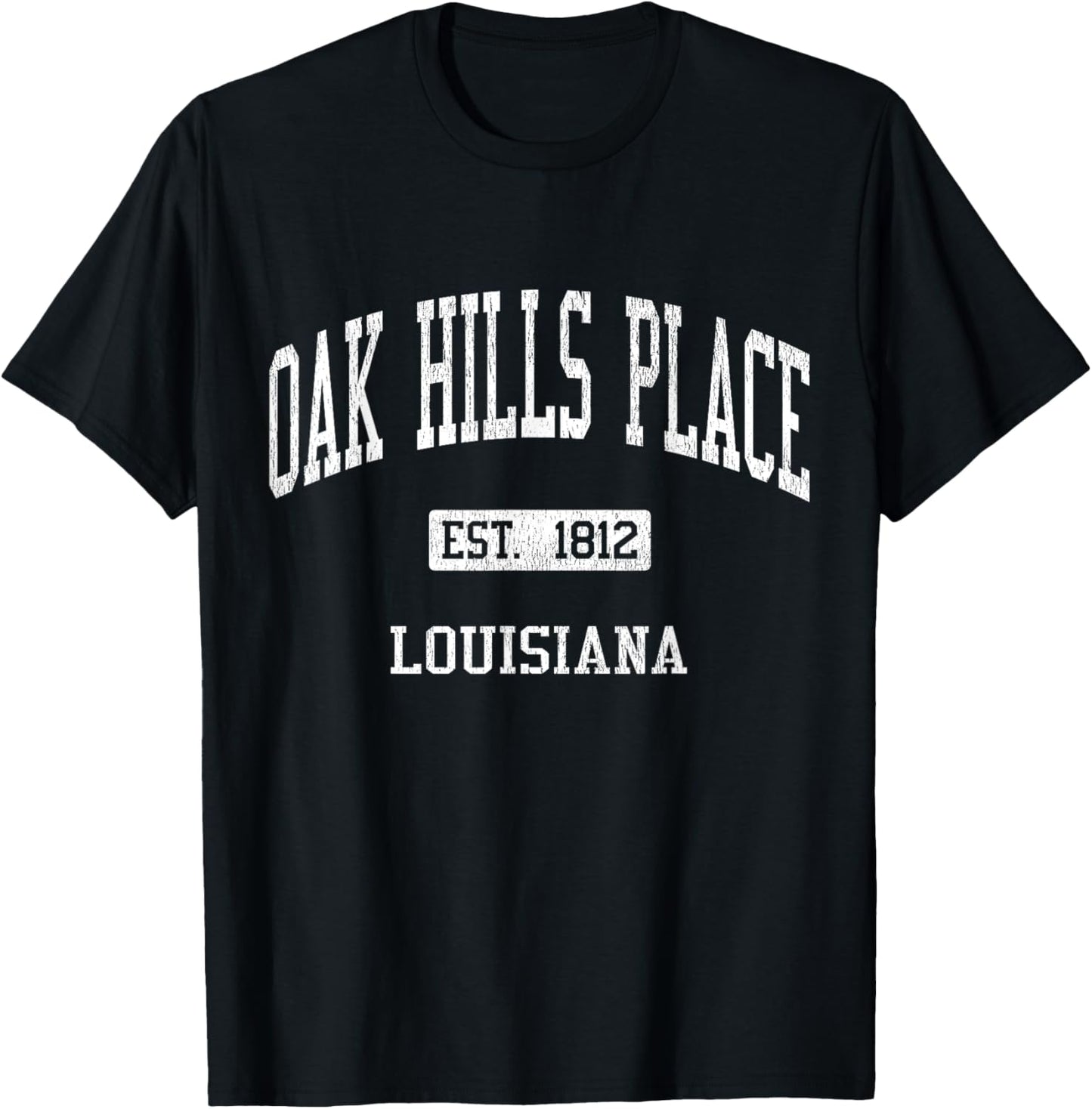 Oak Hills Place Louisiana LA JS04 Vintage Athletic Sports Apparel | High Search Volume | High CTR Boost